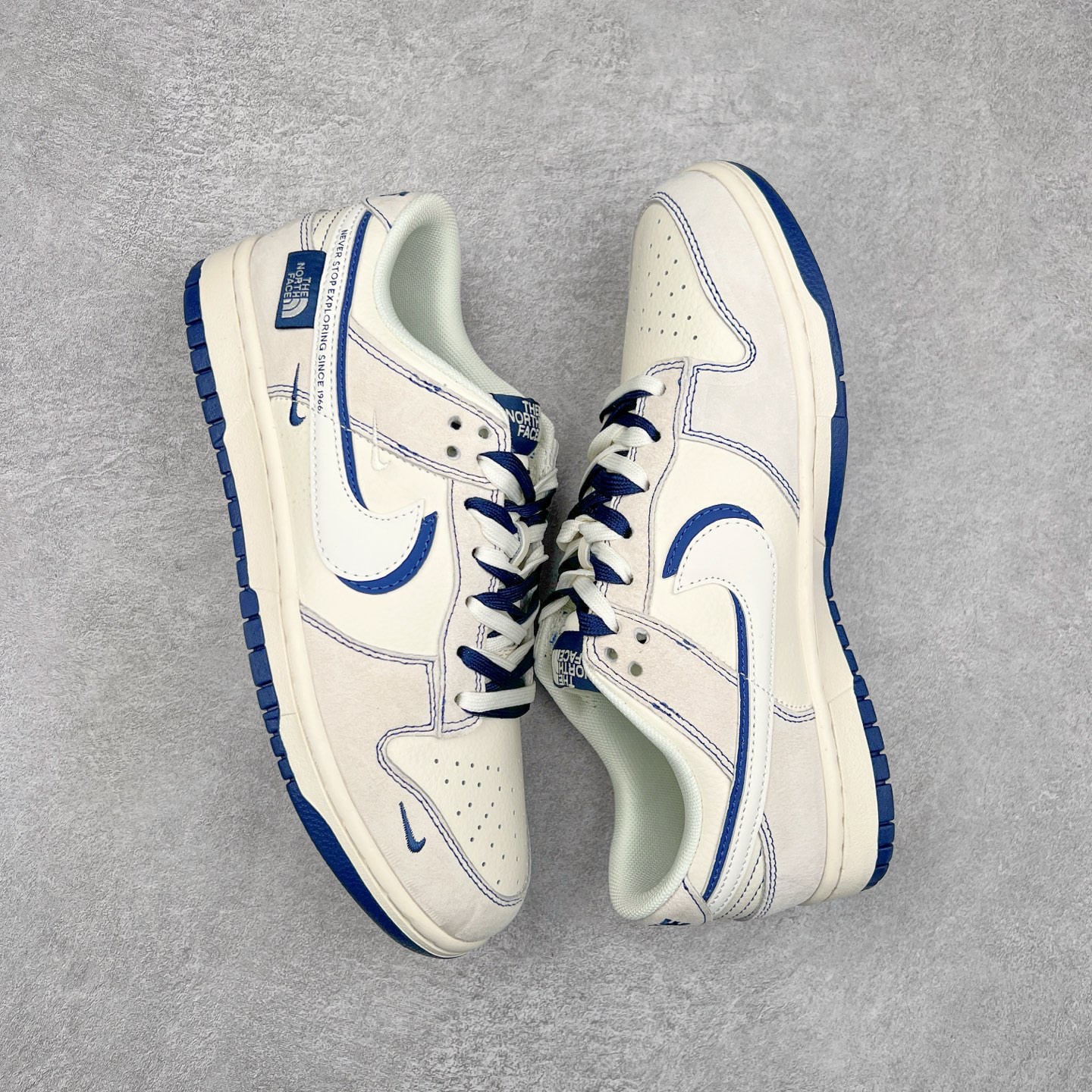 图片[3]-NK Dunk Low 定制配色 DM6868-042 大厂出品 极力推荐 原装头层材料 独家版型蒸餾加工帶來的是更好的视觉和脚感体验大厂纯原品质出货 清洁度 电绣工艺 皮料切割干净无任何毛边 细节完美 尺码：36 36.5 37.5 38 38.5 39 40 40.5 41 42 42.5 43 44 44.5 45-选品中心