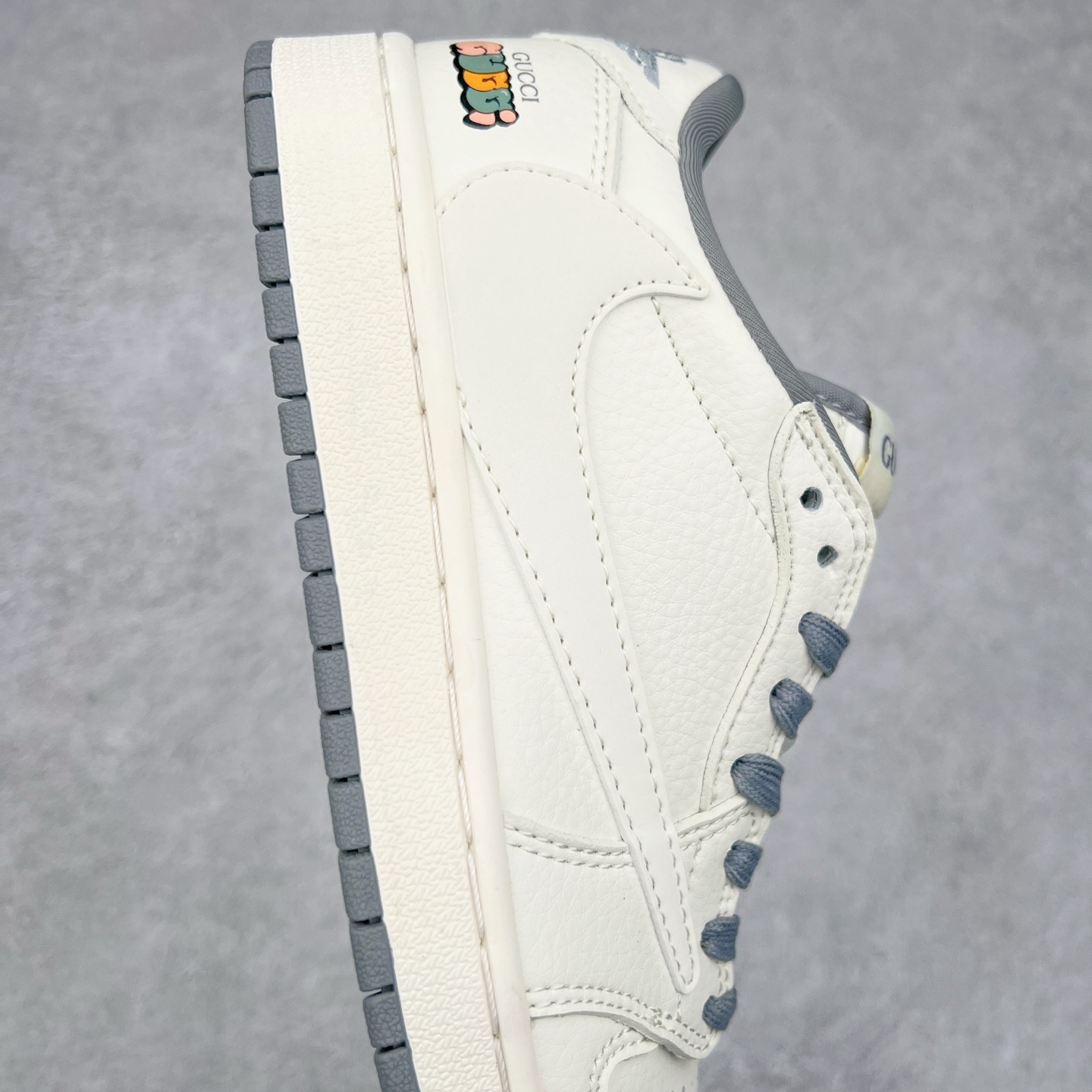 图片[6]-TS x Air Jordan AJ1 Low 倒钩低帮联名定制配色 DM6688-607 原厂内置气垫魔块 A模大底 头层小牛皮 鞋舌AJ原厂专用牛津布+AJ专用反口珍珠布+原厂无杂质高弹内里海棉+特殊封边弹力鞋带 尺码：36 36.5 37.5 38 38.5 39 40 40.5 41 42 42.5 43 44 44.5 45 46 47.5-选品中心