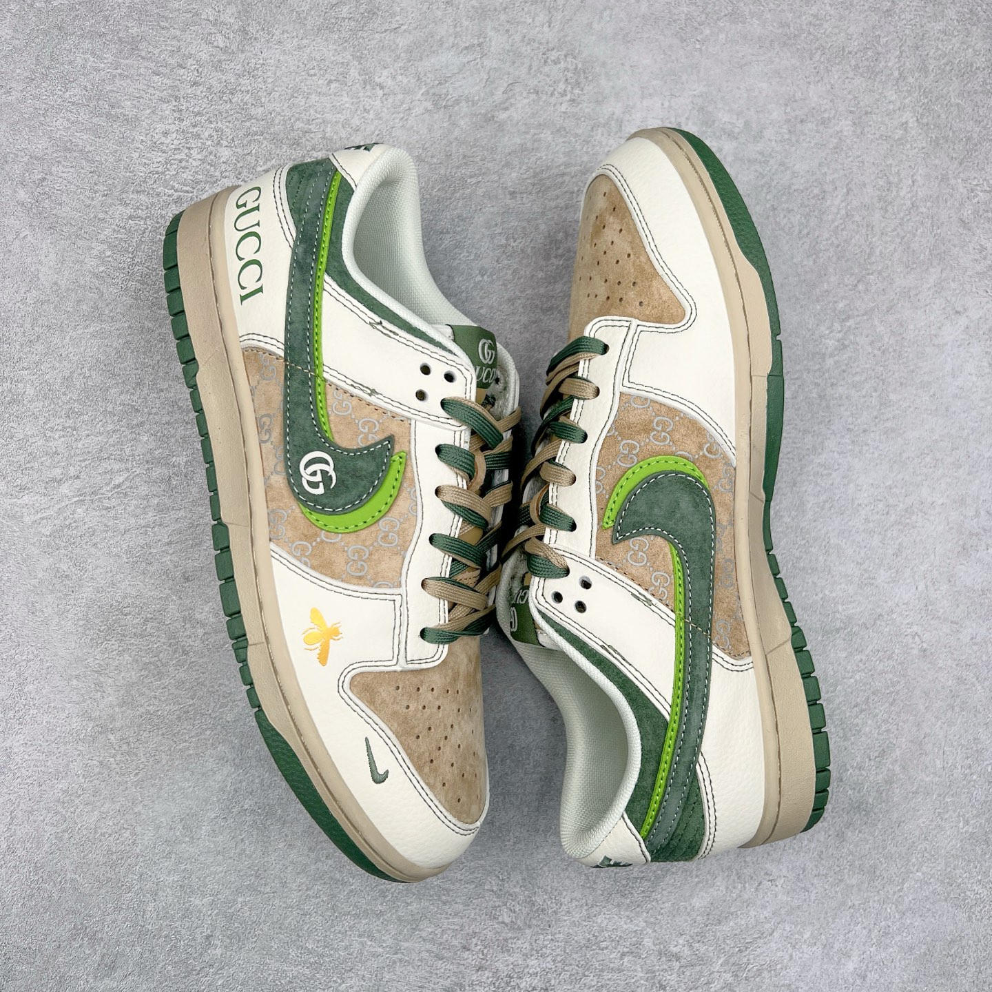 图片[3]-NK Dunk Low 定制配色 DM6868-025 大厂出品 极力推荐 原装头层材料 独家版型蒸餾加工帶來的是更好的视觉和脚感体验大厂纯原品质出货 清洁度 电绣工艺 皮料切割干净无任何毛边 细节完美 尺码：36 36.5 37.5 38 38.5 39 40 40.5 41 42 42.5 43 44 44.5 45-选品中心