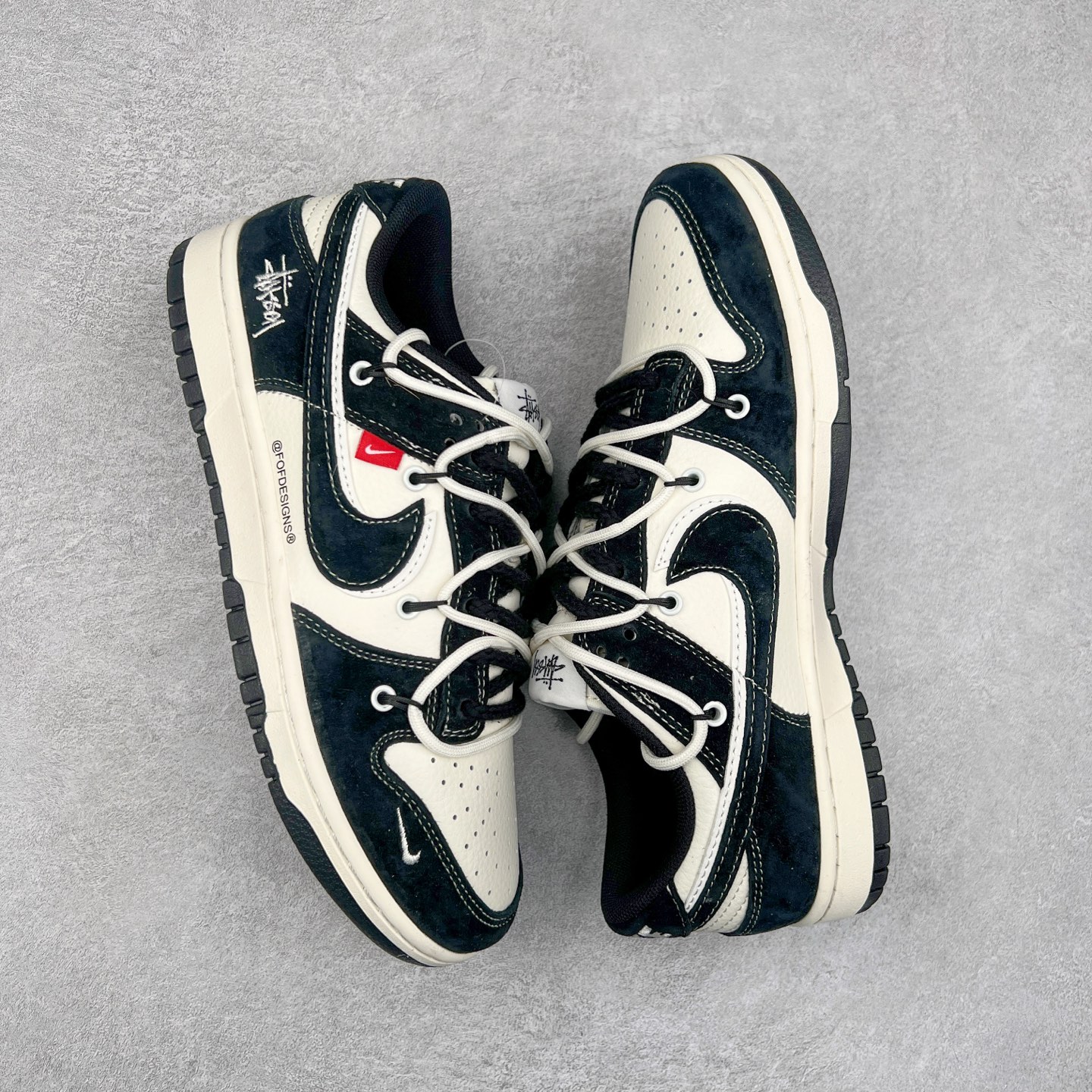 图片[3]-NK Dunk Low 定制配色 YX5066-241 大厂出品 极力推荐 原装头层材料 独家版型蒸餾加工帶來的是更好的视觉和脚感体验大厂纯原品质出货 清洁度 电绣工艺 皮料切割干净无任何毛边 细节完美 尺码：36 36.5 37.5 38 38.5 39 40 40.5 41 42 42.5 43 44 44.5 45-选品中心