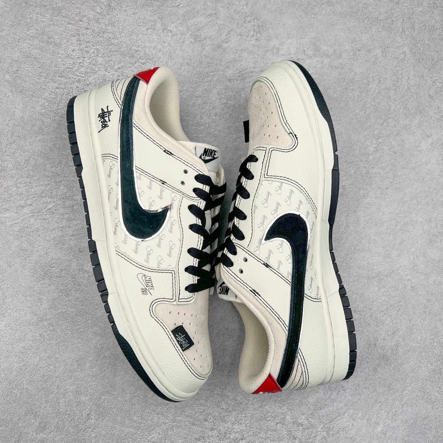 图片[3]-NK Dunk Low 定制配色 DJ2024-115 大厂出品 极力推荐 原装头层材料 独家版型蒸餾加工帶來的是更好的视觉和脚感体验大厂纯原品质出货 清洁度 电绣工艺 皮料切割干净无任何毛边 细节完美 尺码：36 36.5 37.5 38 38.5 39 40 40.5 41 42 42.5 43 44 44.5 45-选品中心