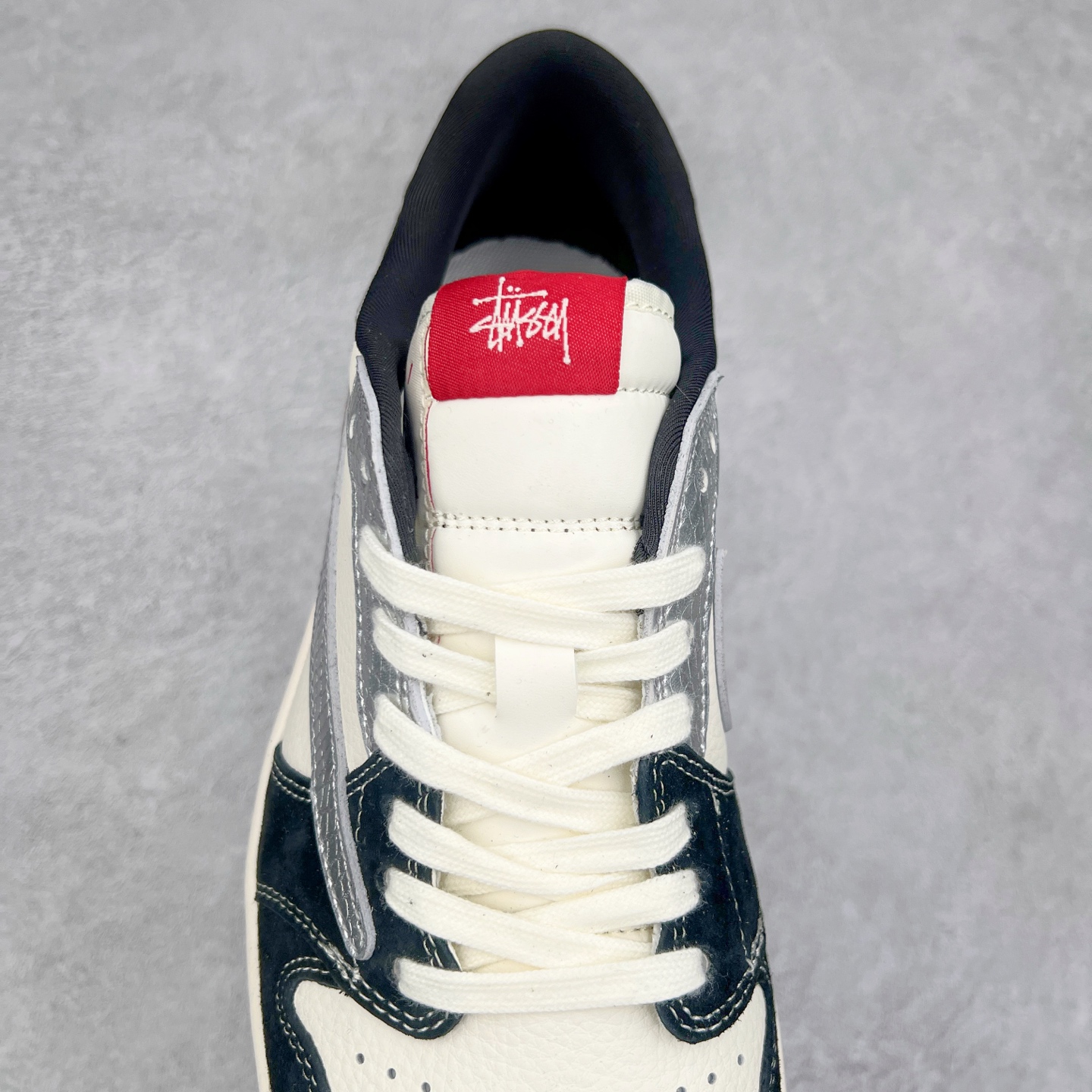 图片[5]-TS x Air Jordan AJ1 Low 倒钩低帮联名定制配色 DM9288-007 原厂内置气垫魔块 A模大底 头层小牛皮 鞋舌AJ原厂专用牛津布+AJ专用反口珍珠布+原厂无杂质高弹内里海棉+特殊封边弹力鞋带 尺码：36 36.5 37.5 38 38.5 39 40 40.5 41 42 42.5 43 44 44.5 45 46 47.5-选品中心