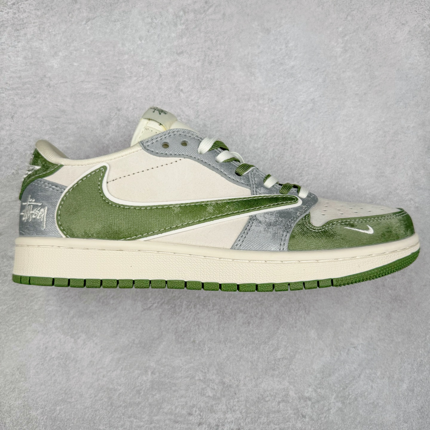 TS x Air Jordan AJ1 Low 倒钩低帮联名定制配色 DM9288-012 原厂内置气垫魔块 A模大底 头层小牛皮 鞋舌AJ原厂专用牛津布+AJ专用反口珍珠布+原厂无杂质高弹内里海棉+特殊封边弹力鞋带 尺码:36 36.5 37.5 38 38.5 39 40 40.5 41 42 42.5 43 44 44.5 45 46 47.5-选品中心