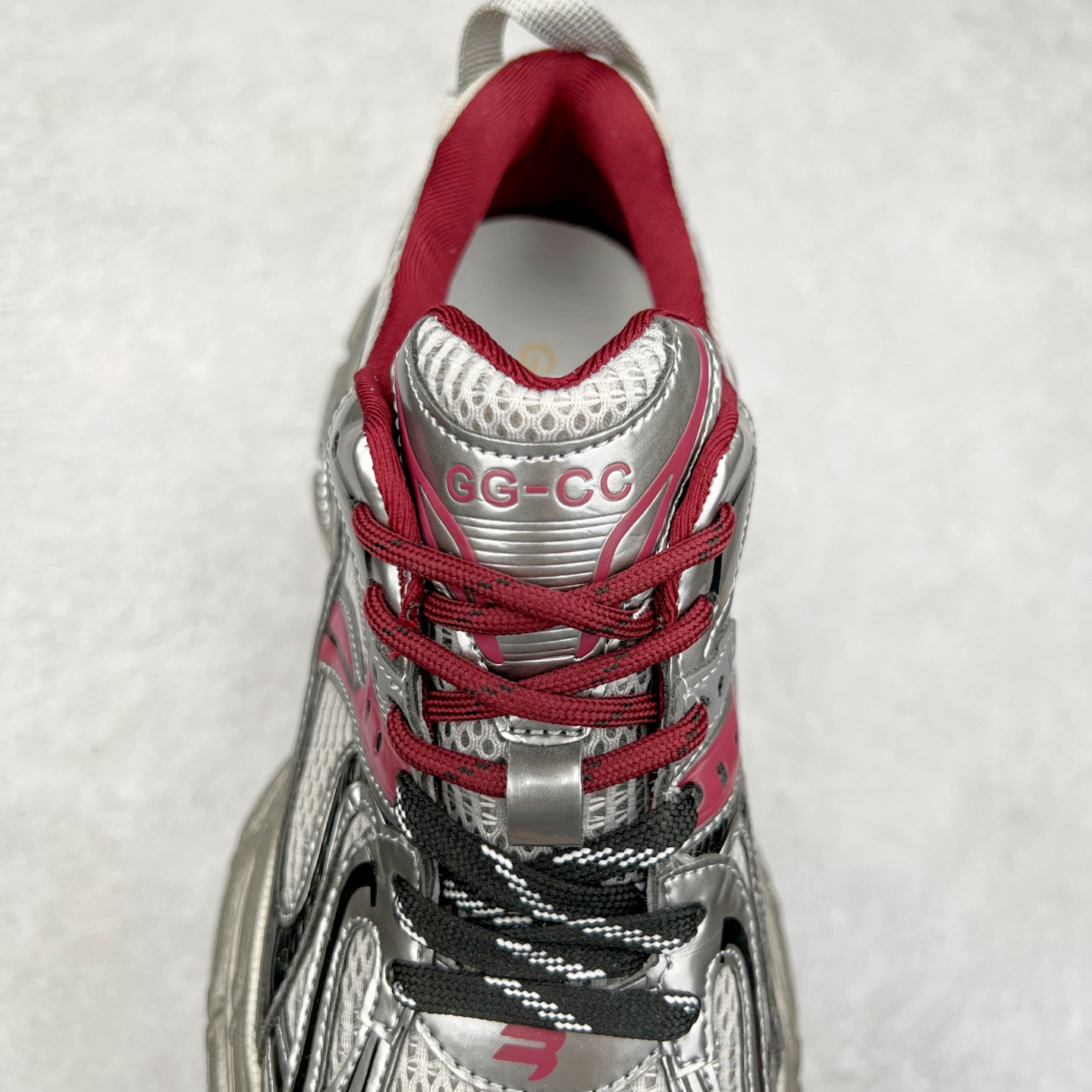 图片[5]-GG-CC Chunky Low白鹿同款独星球 2024新款GGCC低帮复古厚底增高老爹鞋 时髦look轻松定格 不费力展现率性氛围 原版正确大底 高档银盒 酷帅机能风不规则设计大底 8CM 增高厚底 大长腿既视感轻松拿捏 货号：G24X9833 尺码：35 36 37 38 39 40-选品中心