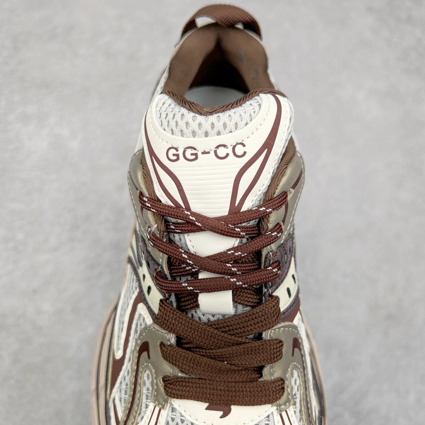 图片[5]-GG-CC Chunky Low白鹿同款独星球 2024新款GGCC低帮复古厚底增高老爹鞋 时髦look轻松定格 不费力展现率性氛围 原版正确大底 高档银盒 酷帅机能风不规则设计大底 8CM 增高厚底 大长腿既视感轻松拿捏 货号：G24X9833 尺码：35 36 37 38 39 40-选品中心