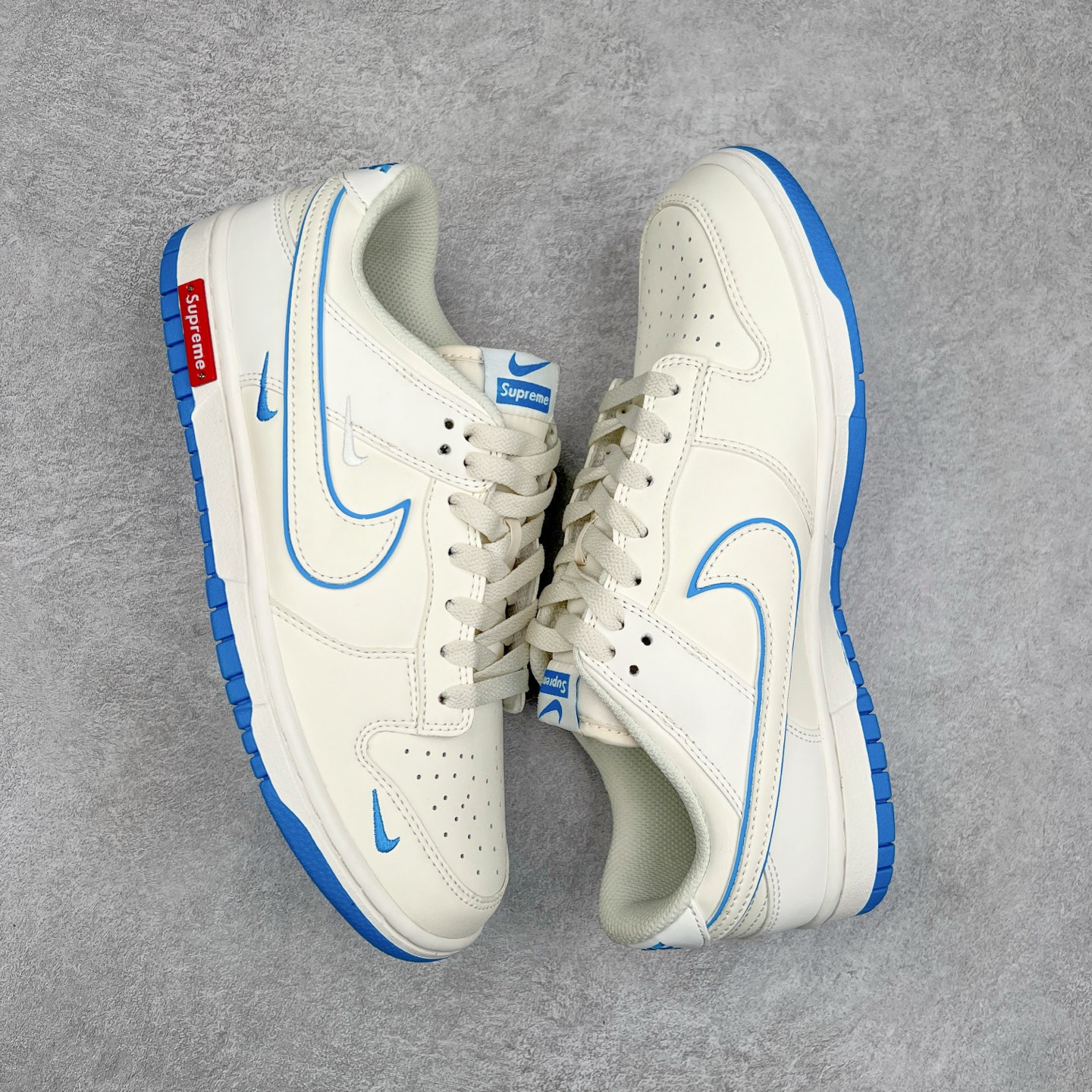 图片[3]-NK Dunk Low 定制配色 DJ2024-012 大厂出品 极力推荐 原装头层材料 独家版型蒸餾加工帶來的是更好的视觉和脚感体验大厂纯原品质出货 清洁度 电绣工艺 皮料切割干净无任何毛边 细节完美 尺码：36 36.5 37.5 38 38.5 39 40 40.5 41 42 42.5 43 44 44.5 45-选品中心