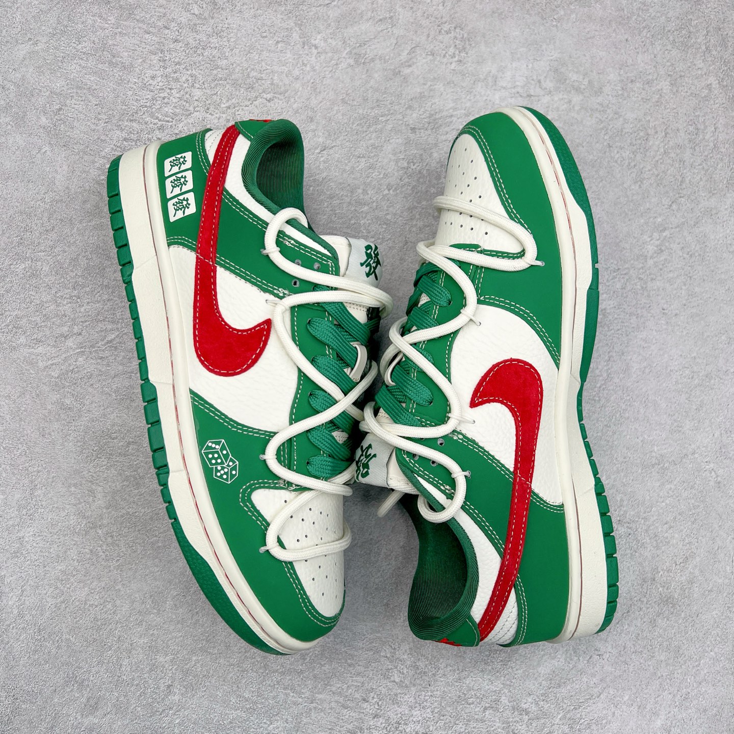 图片[3]-NK Dunk Low 定制配色 CH6336-619 大厂出品 极力推荐 原装头层材料 独家版型蒸餾加工帶來的是更好的视觉和脚感体验大厂纯原品质出货 清洁度 电绣工艺 皮料切割干净无任何毛边 细节完美 尺码：36 36.5 37.5 38 38.5 39 40 40.5 41 42 42.5 43 44 44.5 45-选品中心