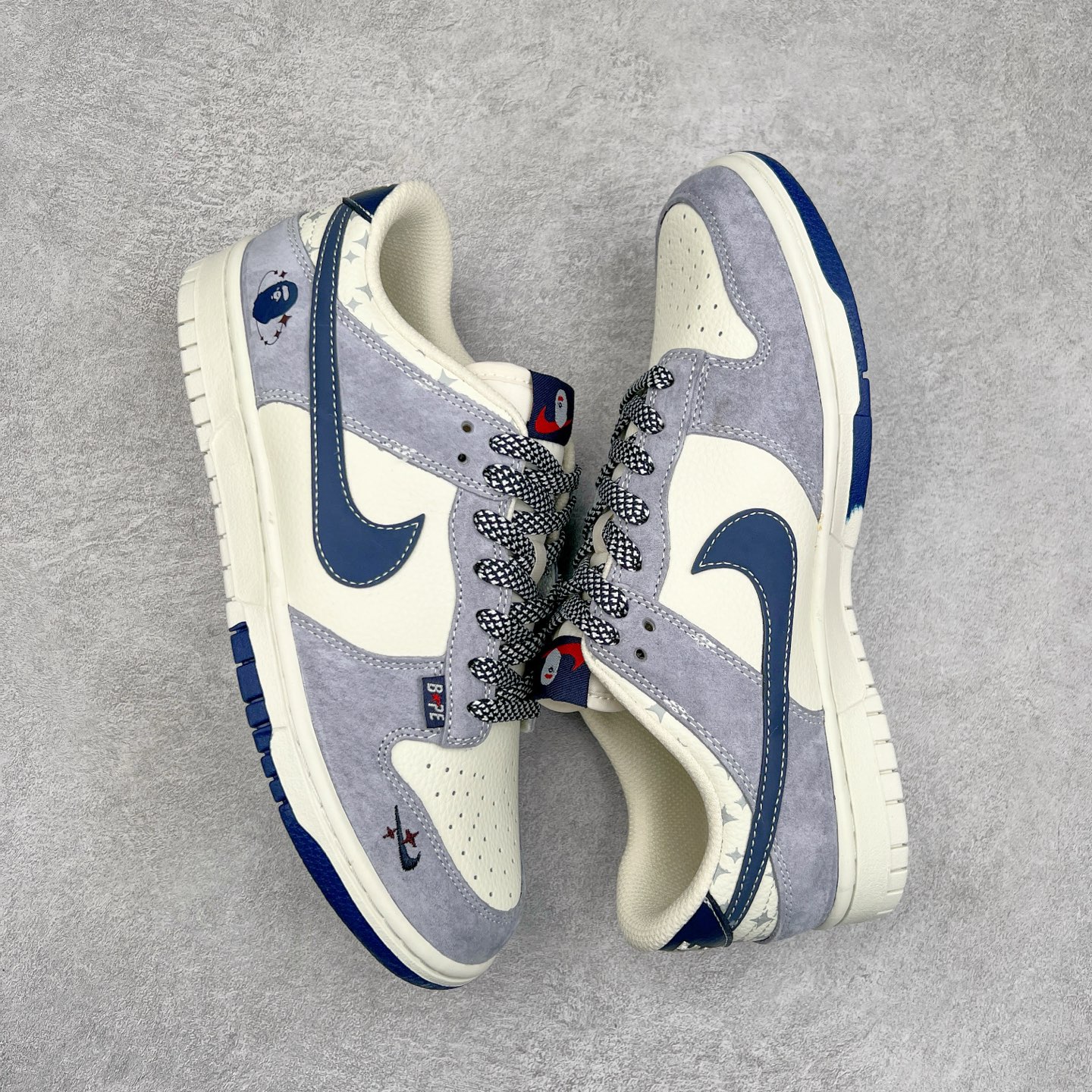 图片[3]-NK Dunk Low 定制配色 DJ2024-103 大厂出品 极力推荐 原装头层材料 独家版型蒸餾加工帶來的是更好的视觉和脚感体验大厂纯原品质出货 清洁度 电绣工艺 皮料切割干净无任何毛边 细节完美 尺码：36 36.5 37.5 38 38.5 39 40 40.5 41 42 42.5 43 44 44.5 45-选品中心