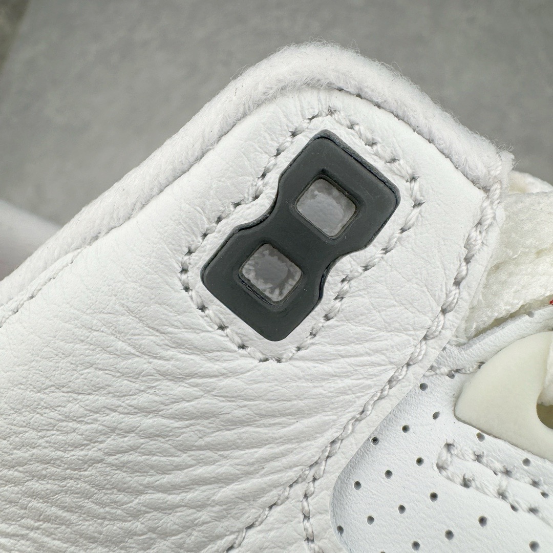 图片[14]-＃PK纯原 Air Jordan AJ3 Retro 做旧白水泥 DN3707-100 目前市场最推荐的产品 市场唯一正确批次 操刀耗时半年巨作 超合理的单价 拒绝高利润 全套原纸板楦头开发 原厂大底磨具加持立体防滑纹理 原装可视Air Sole气垫 原汁原味最完美的三代版型 唯一正确鞋头趴度弧度高度鞋身腰线 原厂TPU彩虹扎染后跟饰片 正确内里反口里网布 皮料菱角分明不变形无多余毛边 广东原厂zp同批次手工大底描漆拉丝 市场唯一原厂鞋扣模具 原厂织唛标 原厂飞人电绣工艺 尾指中部跳三针 独家绑鞋带手法 印刷中底布 四线拉帮 米色美纹纸贴合固定 进口港宝加持 后跟自然饱满 全鞋荧光划线卡点 追求极致完美 每一双都是工艺品 多重QC质检 超越公司货的品控标准 实实在在的免检产品 尺码：40 40.5 41 42 42.5 43 44 44.5 45 46 47.5 48.5-选品中心