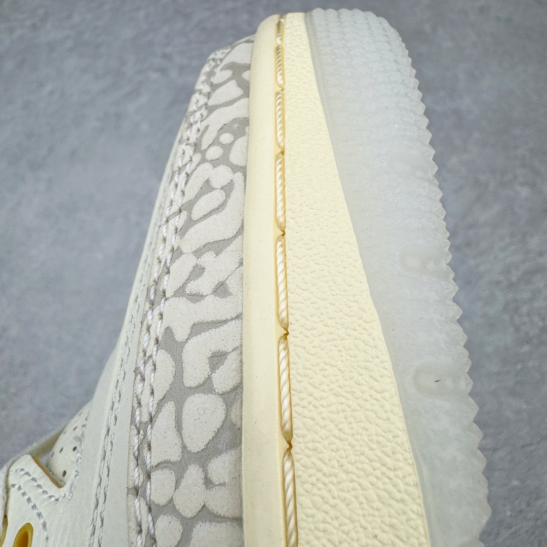 图片[13]-＃PK纯原 J Balvin x Air Jordan AJ3 联名白蓝红 彩虹渐变 FN0344-901 目前市场最推荐的产品 市场唯一正确批次 操刀耗时半年巨作 超合理的单价 拒绝高利润 全套原纸板楦头开发 原厂大底磨具加持立体防滑纹理 原装可视Air Sole气垫 原汁原味最完美的三代版型 唯一正确鞋头趴度弧度高度鞋身腰线 原厂TPU彩虹扎染后跟饰片 正确内里反口里网布 皮料菱角分明不变形无多余毛边 广东原厂zp同批次手工大底描漆拉丝 市场唯一原厂鞋扣模具 原厂织唛标 原厂飞人电绣工艺 尾指中部跳三针 独家绑鞋带手法 印刷中底布 四线拉帮 米色美纹纸贴合固定 进口港宝加持 后跟自然饱满 全鞋荧光划线卡点 追求极致完美 每一双都是工艺品 多重QC质检 超越公司货的品控标准 实实在在的免检产品 尺码：40 40.5 41 42 42.5 43 44 44.5 45 46 47.5 48.5-选品中心