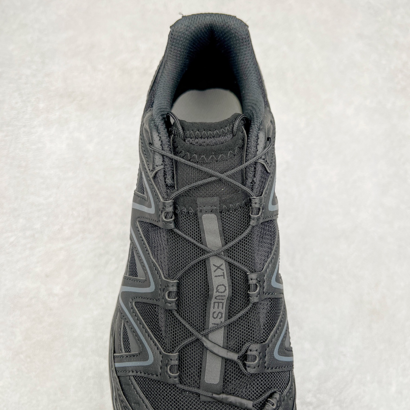 图片[5]-＃GD Salomon XT-QUEST ADV 萨洛蒙潮流越野机能户外功能鞋 纯原外贸平台特供订单 耗时半年巨作 全套原纸板楦头开发 原厂特供网布配套加持 确保原汁原味 完美呈现版型 原档数据独家私模五层组合大底 男女鞋同步官方开发至46.5 原装Ortholite轻量化鞋垫 中底布带钢印编号 原厂TPU锁扣 进口港宝加持 后跟自然饱满 还原公司包裹性 基于 SALOMON 初代 XT 鞋身造型并搭载 4D ADVANCED CHASSIS™ 大底打造而成 为这款 XT-QUEST 带来了多项足部控制与保护等功能性 如在运动过程中控制左右晃动的过程而提高稳定性、改善长途越野过程中足中到足尖的过渡、提高感知岩石的精确度以抵抗尖锐物体对脚底的伤害以及采用动态缓冲来增强穿着舒适感 从而减轻疲劳感 使 XT-QUEST 成为一双舒适且安全的户外之履 尺码：36 36.5 37.5 38 38.5 39 40 40.5 41 42 42.5 43 44 44.5 45 46 46.5-选品中心