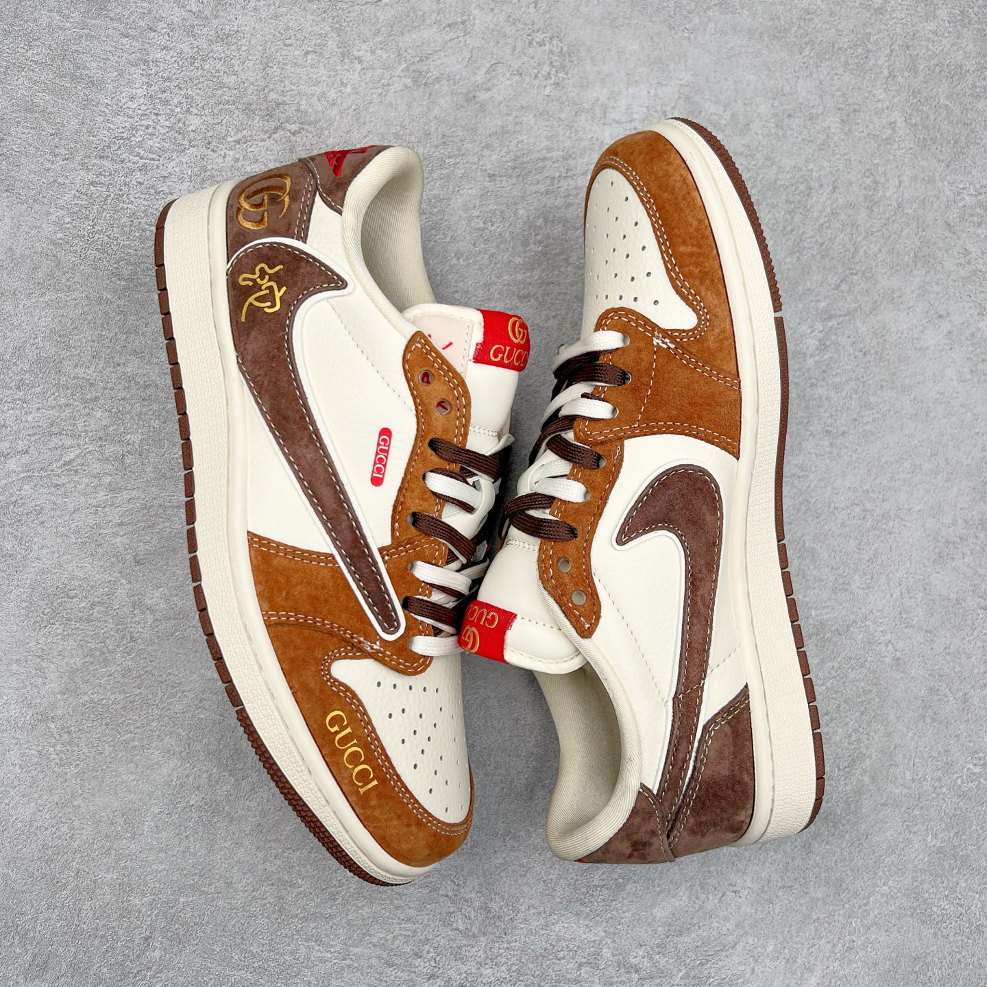 图片[3]-TS x Air Jordan AJ1 Low 倒钩低帮联名定制配色 DM9288-011 原厂内置气垫魔块 A模大底 头层小牛皮 鞋舌AJ原厂专用牛津布+AJ专用反口珍珠布+原厂无杂质高弹内里海棉+特殊封边弹力鞋带 尺码：36 36.5 37.5 38 38.5 39 40 40.5 41 42 42.5 43 44 44.5 45 46 47.5-选品中心