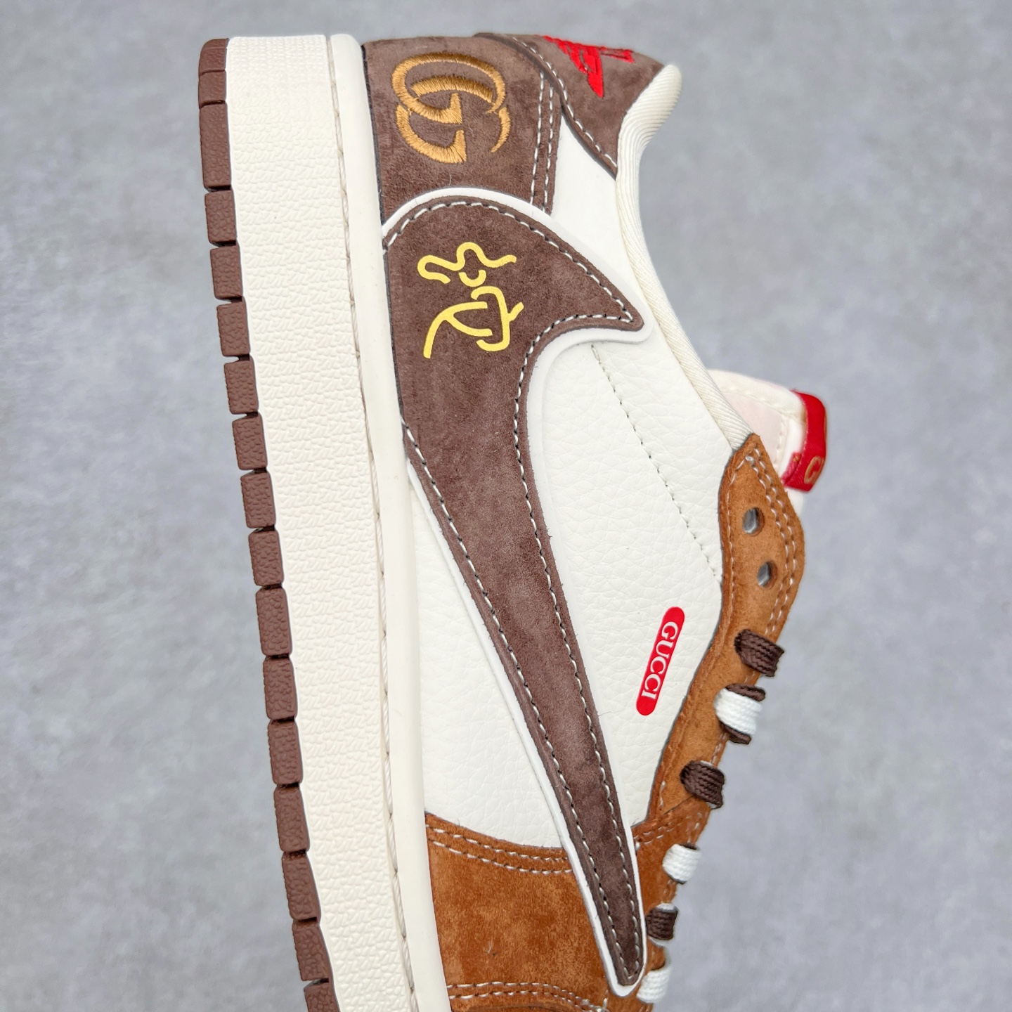 图片[6]-TS x Air Jordan AJ1 Low 倒钩低帮联名定制配色 DM9288-011 原厂内置气垫魔块 A模大底 头层小牛皮 鞋舌AJ原厂专用牛津布+AJ专用反口珍珠布+原厂无杂质高弹内里海棉+特殊封边弹力鞋带 尺码：36 36.5 37.5 38 38.5 39 40 40.5 41 42 42.5 43 44 44.5 45 46 47.5-选品中心