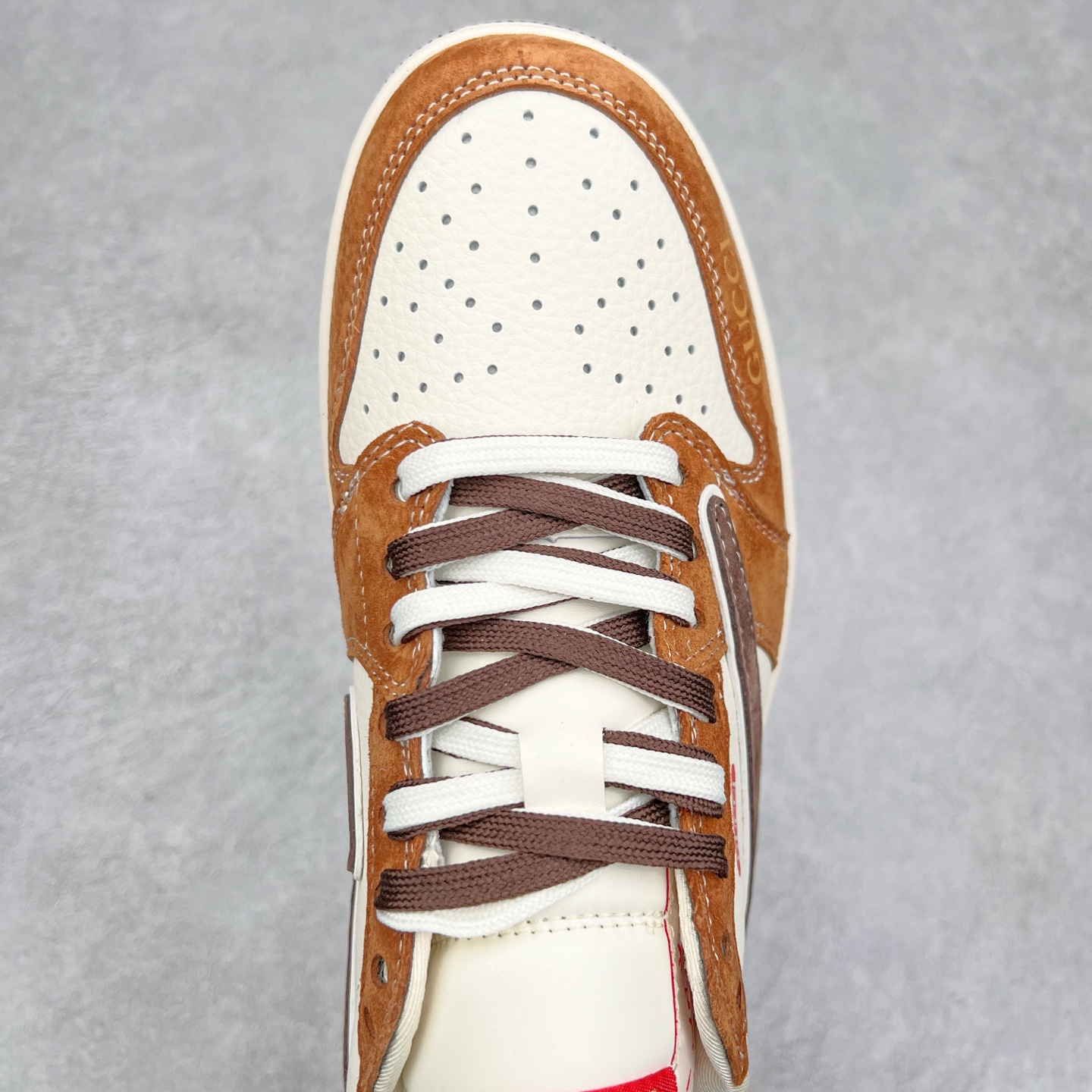 图片[4]-TS x Air Jordan AJ1 Low 倒钩低帮联名定制配色 DM9288-011 原厂内置气垫魔块 A模大底 头层小牛皮 鞋舌AJ原厂专用牛津布+AJ专用反口珍珠布+原厂无杂质高弹内里海棉+特殊封边弹力鞋带 尺码：36 36.5 37.5 38 38.5 39 40 40.5 41 42 42.5 43 44 44.5 45 46 47.5-选品中心