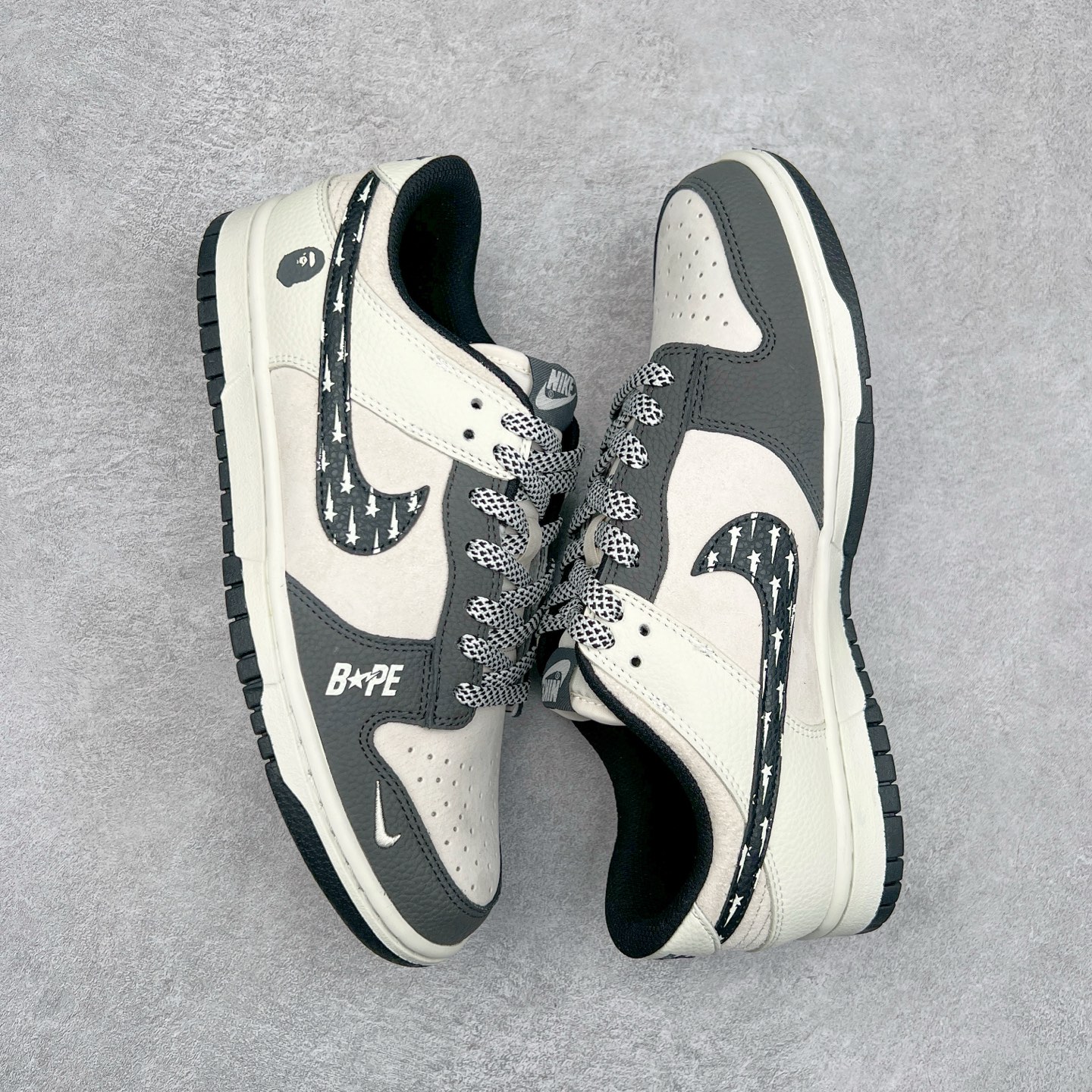 图片[3]-NK Dunk Low 定制配色 DJ2024-122 大厂出品 极力推荐 原装头层材料 独家版型蒸餾加工帶來的是更好的视觉和脚感体验大厂纯原品质出货 清洁度 电绣工艺 皮料切割干净无任何毛边 细节完美 尺码：36 36.5 37.5 38 38.5 39 40 40.5 41 42 42.5 43 44 44.5 45-选品中心