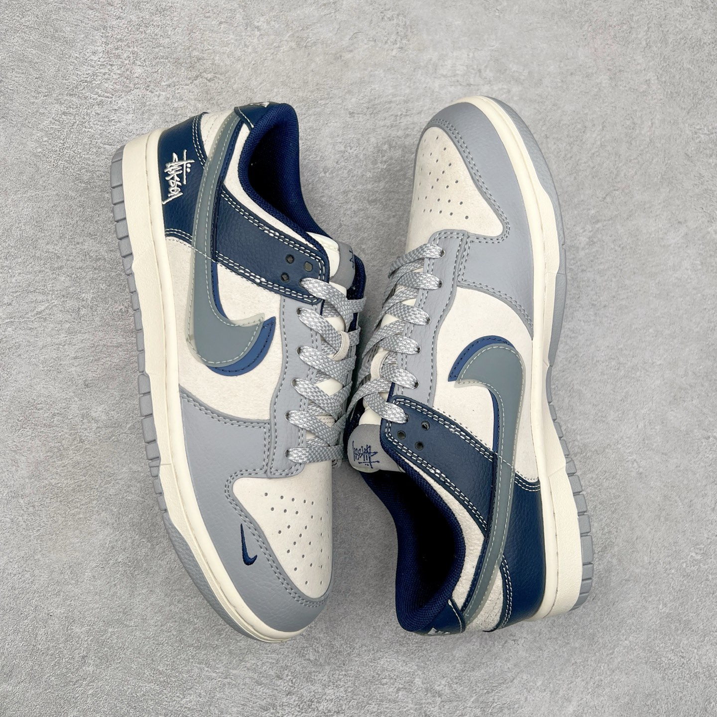 图片[3]-NK Dunk Low 定制配色 DM6868-019 大厂出品 极力推荐 原装头层材料 独家版型蒸餾加工帶來的是更好的视觉和脚感体验大厂纯原品质出货 清洁度 电绣工艺 皮料切割干净无任何毛边 细节完美 尺码：36 36.5 37.5 38 38.5 39 40 40.5 41 42 42.5 43 44 44.5 45-选品中心