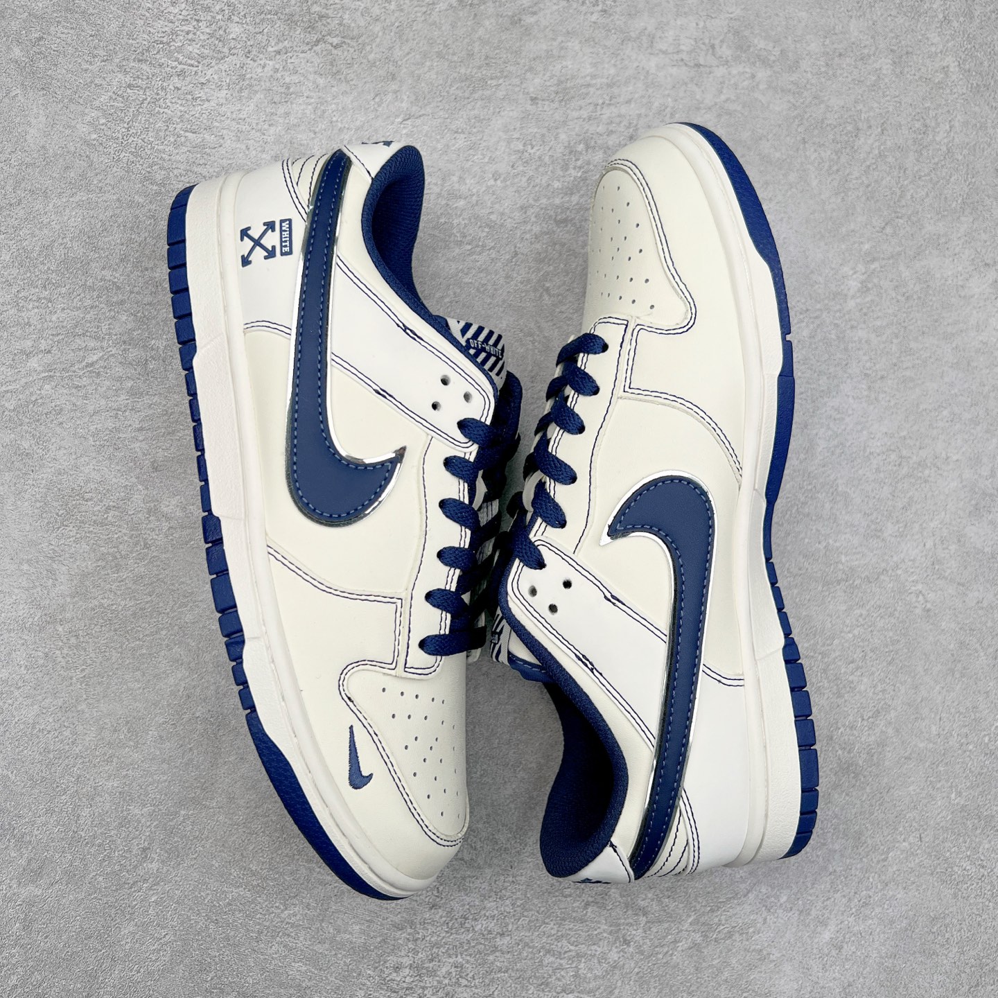 图片[3]-NK Dunk Low 定制配色 DJ2024-011 大厂出品 极力推荐 原装头层材料 独家版型蒸餾加工帶來的是更好的视觉和脚感体验大厂纯原品质出货 清洁度 电绣工艺 皮料切割干净无任何毛边 细节完美 尺码：36 36.5 37.5 38 38.5 39 40 40.5 41 42 42.5 43 44 44.5 45-选品中心