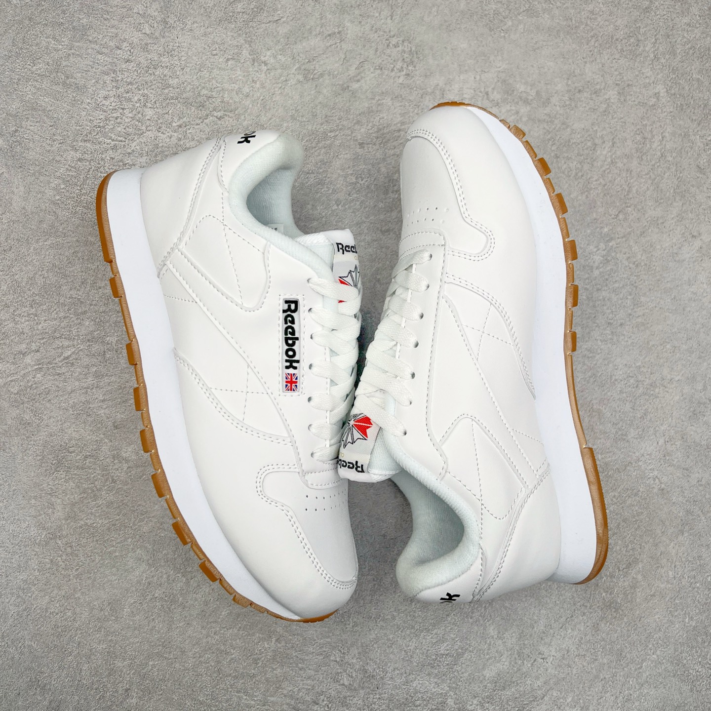 图片[3]-Reebok Classic Leather 锐步皮革运动减震防滑低帮生活休闲鞋 男女同款 尺码：36 36.5 37.5 38 38.5 39 40 40.5 41 42 42.5 43 44 44.5 45-选品中心