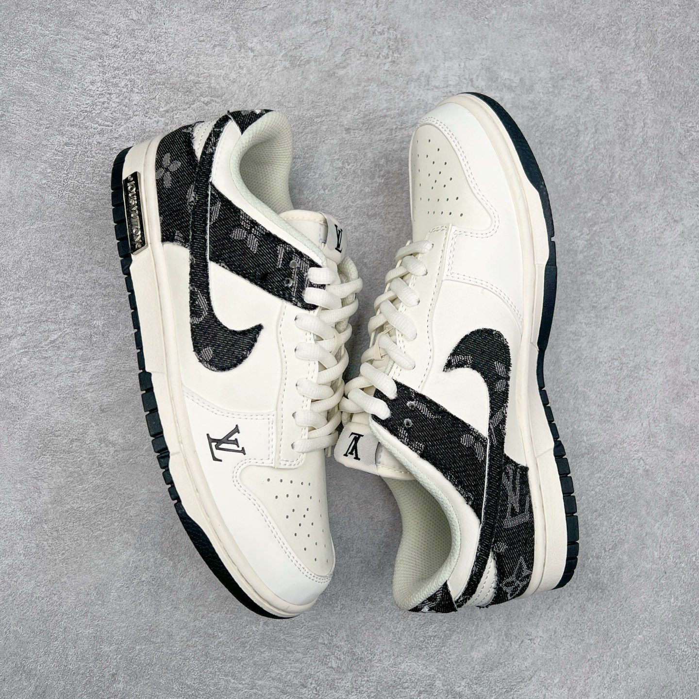 图片[3]-NK Dunk Low 定制配色 DJ2024-009 大厂出品 极力推荐 原装头层材料 独家版型蒸餾加工帶來的是更好的视觉和脚感体验大厂纯原品质出货 清洁度 电绣工艺 皮料切割干净无任何毛边 细节完美 尺码：36 36.5 37.5 38 38.5 39 40 40.5 41 42 42.5 43 44 44.5 45-选品中心