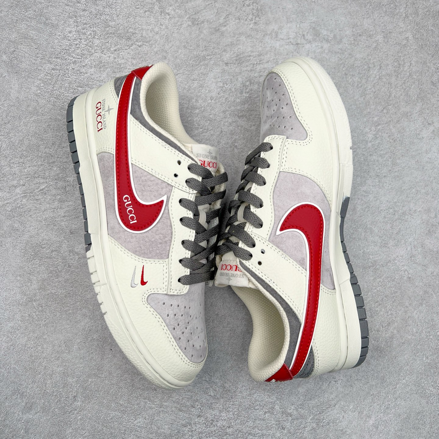 图片[3]-NK Dunk Low 定制配色 DJ2024-124 大厂出品 极力推荐 原装头层材料 独家版型蒸餾加工帶來的是更好的视觉和脚感体验大厂纯原品质出货 清洁度 电绣工艺 皮料切割干净无任何毛边 细节完美 尺码：36 36.5 37.5 38 38.5 39 40 40.5 41 42 42.5 43 44 44.5 45-选品中心