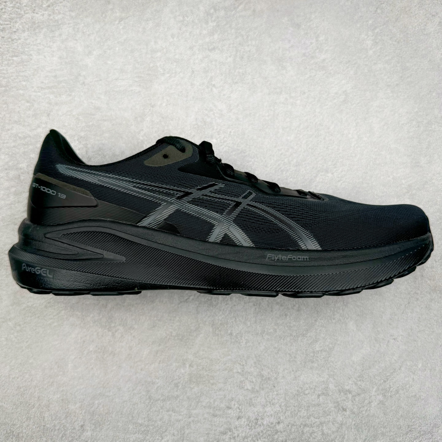 Asics GT-1000 13 GTX 亚瑟士舒适运动稳定防滑支撑低帮休闲跑步鞋 GT-1000 13采用网眼鞋面，提供良好透气性 中底处的PUREGEL科技与FLYTEFOAM缓冲层可減轻鞋身的重量 带来更加柔软的触地脚感 在每一步中创造更加舒适的运动体验 尺码：40 40.5 41.5 42 42.5 43.5 44 44.5 45-选品中心
