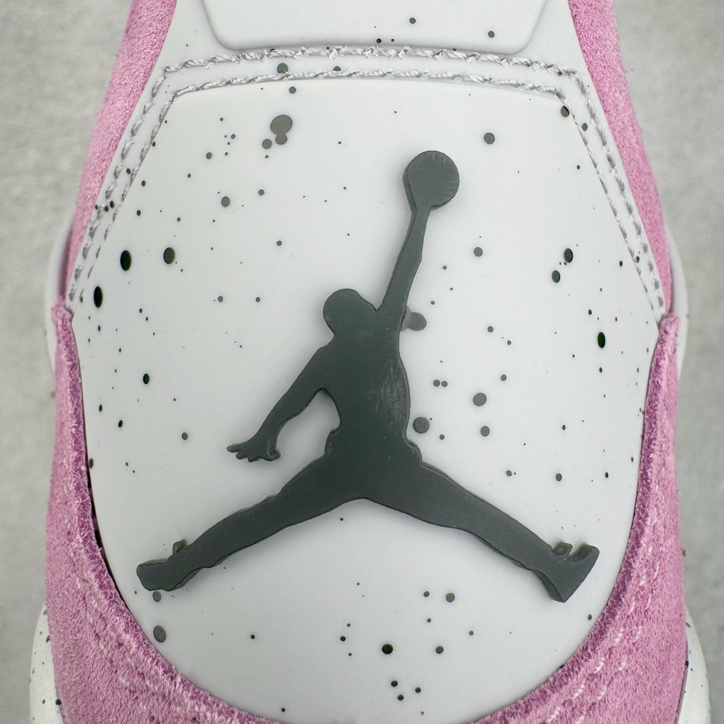 图片[22]-＃OG纯原 Air Jordan AJ4 WMNS \\\”Orchid\\\”猛男粉 AQ9129-501 耗时多个月巨作 重金购买原楦原纸板 确保原汁原味 完美呈现四代版型 原厂织唛标 市面唯一采用原装皮料 正确网格工艺 全方位一致匹配官方细节 尺码：36 36.5 37.5 38 38.5 39 40 40.5 41 42 42.5 43 44 44.5 45 46 47.5-选品中心