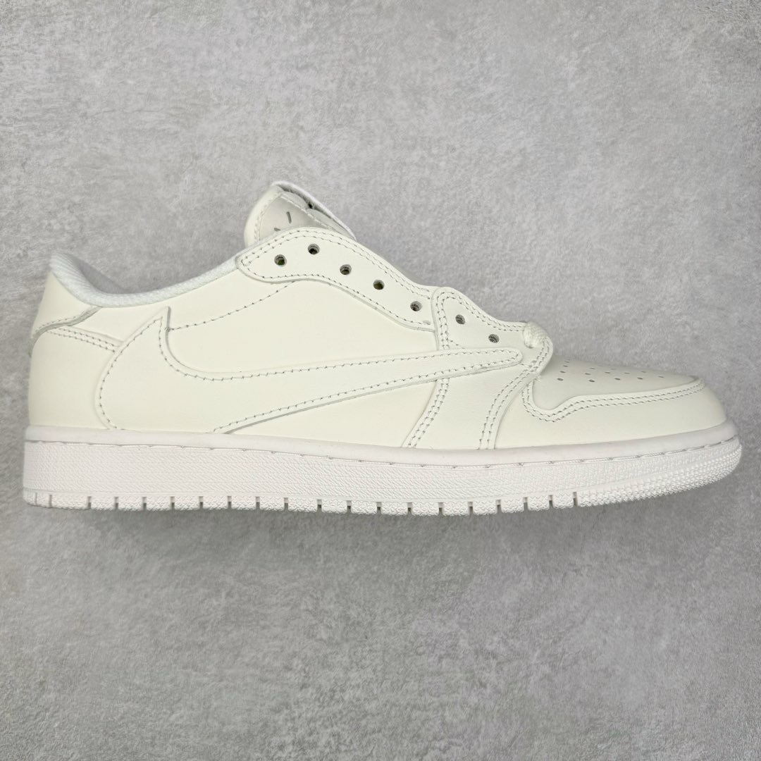 图片[5]-＃KZ神版莞产 Travis Scott x Air Jordan AJ1 Low OG SP TS联名倒钩低帮 全系列配色 外贸特供批次 新配色不断更新开发 市场中端王者 全套原纸板楦头开发 确保原汁原味 完美呈现一代版型 一比一鞋头弧度高度鞋身弧度 此版本只针对中端市场 细节品控鞋型随意秒杀市面同价位 鞋型完美 不臃肿别扭 头层皮料加持 用料绝不含糊 进口玻璃冲刀皮料裁剪零毛边 电脑针车工艺 超高鞋面清洁度 最高QC检验标准 控制溢胶瑕疵 原盒原配 飞翼3D高频深度立体 工艺方面大到整体鞋型 漏斗收腰 底线拉帮 LOGO立体程度 小到针眼排布 载片对称 冲孔效果 鞋标规范 鞋垫背胶等等 无一不是口碑收割 每双都是一个回头客 尺码：36 36.5 37.5 38 38.5 39 40 40.5 41 42 42.5 43 44 44.5 45 46 47.5-选品中心