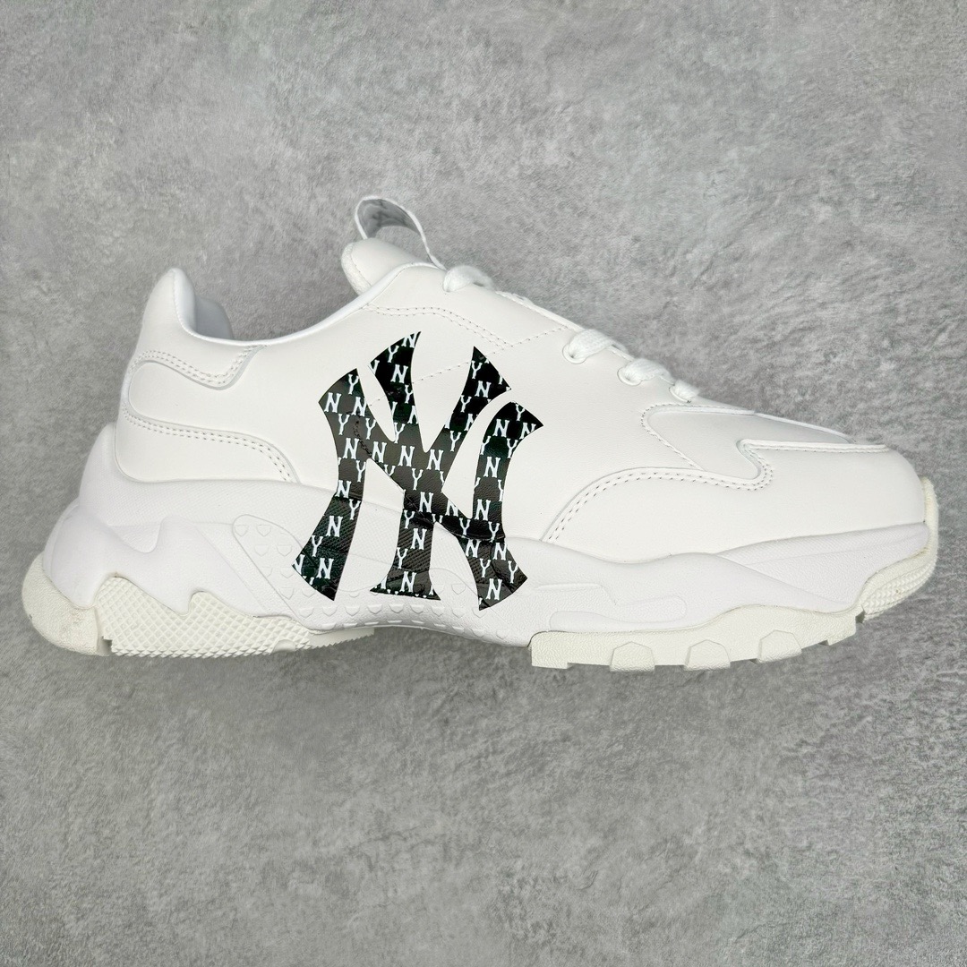 图片[7]-＃PB过验版 MLB Big Ball Chunky 复古印花老爹鞋系列低帮轻量增高厚底百搭休闲运动慢跑鞋 Korea韩国联名NY美国榄球纽约洋基队限定 目前可过轻松秒过各类鉴定 能操作的私聊 韩国代购专供 左脚内置NFC感应 区别市面贴纸假芯片 MLB专用菱形双针中底布 重点细节中底布带注胶孔 原厂NFC感应吊牌 支持鉴定 一个两位数 原盒原标 全套原楦原纸板原厂数据开发 中韩文保养标贴 绿色防霉片 平台代购专供 独家一比一RB+MD组合大底 高频后跟小人Logo精准对位立体饱满 正确网布加超迁鞋面 转印中底走线紧密 转印Logo工艺表层防刮不掉色 尺码：35 36 36.5 37.5 38 38.5 39 40 40.5 41 42 42.5 43 44 44.5 45-选品中心