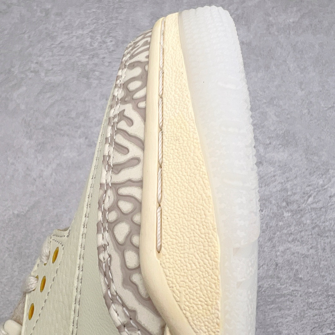 图片[13]-＃KZ神版 J Balvin x Air Jordan AJ3 联名白蓝红 彩虹渐变 FN0344-901 独家外贸特供尺码含45.5 48.5 国内外口碑最好最推荐的产品 市场中端王者 亲自操刀耗时半年巨作 全套原纸板楦头开发 原厂大底磨具加持立体防滑纹理 原装可视Air Sole气垫 原汁原味最完美的三代版型 唯一正确鞋头趴度弧度高度鞋身腰线 此版本只针对中端市场 皮料材质有所更替 其他数据细节工艺流程均保持一致 绝不口嗨 细节品控鞋型随意秒杀市面3XX 4XX 原厂TPU后跟饰片 正确内里反口里网布 皮料菱角分明不变形无多余毛边 正确手工大底描漆拉丝 市场唯一原厂鞋扣模具 原厂织唛标 原厂飞人电绣工艺 尾指中部跳三针 独家绑鞋带手法 印刷中底布 四线拉帮 米色美纹纸贴合固定 进口港宝加持 后跟自然饱满 全鞋荧光划线卡点 追求极致完美 每一双都是工艺品 多重QC质检 超越公司货的品控标准 实实在在的免检产品 尺码：40 40.5 41 42 42.5 43 44 44.5 45 45.5 46 47.5 48.5-选品中心