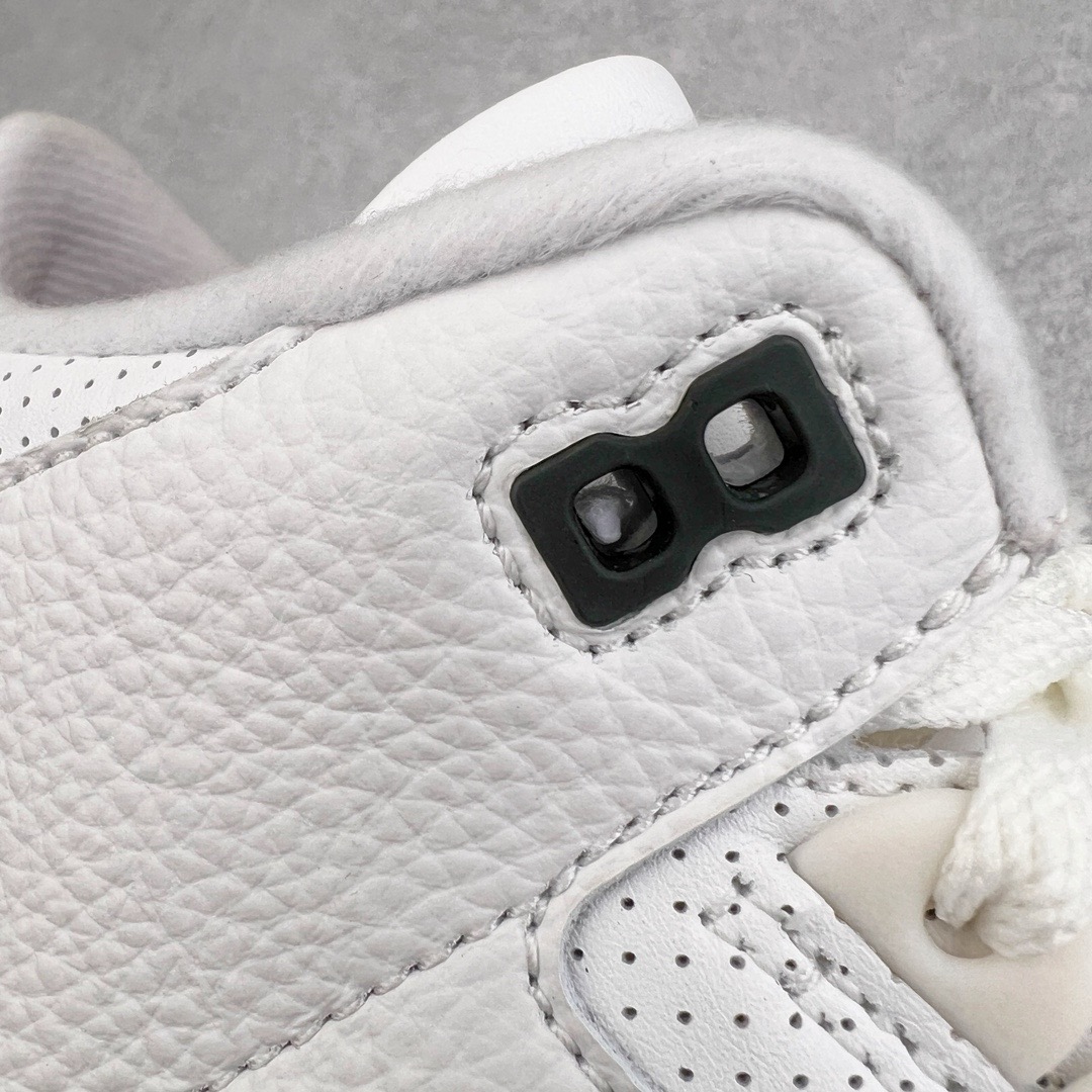 图片[18]-＃KZ神版 Air Jordan AJ3 Retro 做旧白水泥 DN3707-100 独家外贸特供尺码含45.5 48.5 国内外口碑最好最推荐的产品 市场中端王者 亲自操刀耗时半年巨作 全套原纸板楦头开发 原厂大底磨具加持立体防滑纹理 原装可视Air Sole气垫 原汁原味最完美的三代版型 唯一正确鞋头趴度弧度高度鞋身腰线 此版本只针对中端市场 皮料材质有所更替 其他数据细节工艺流程均保持一致 绝不口嗨 细节品控鞋型随意秒杀市面3XX 4XX 原厂TPU后跟饰片 正确内里反口里网布 皮料菱角分明不变形无多余毛边 正确手工大底描漆拉丝 市场唯一原厂鞋扣模具 原厂织唛标 原厂飞人电绣工艺 尾指中部跳三针 独家绑鞋带手法 印刷中底布 四线拉帮 米色美纹纸贴合固定 进口港宝加持 后跟自然饱满 全鞋荧光划线卡点 追求极致完美 每一双都是工艺品 多重QC质检 超越公司货的品控标准 实实在在的免检产品 尺码：40 40.5 41 42 42.5 43 44 44.5 45 45.5 46 47.5 48.5-选品中心