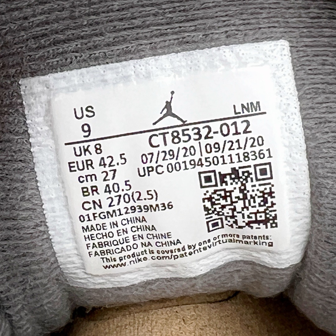 图片[18]-＃KZ神版 Air Jordan AJ3 Retro 酷灰 CT8532-012 独家外贸特供尺码含45.5 48.5 国内外口碑最好最推荐的产品 市场中端王者 亲自操刀耗时半年巨作 全套原纸板楦头开发 原厂大底磨具加持立体防滑纹理 原装可视Air Sole气垫 原汁原味最完美的三代版型 唯一正确鞋头趴度弧度高度鞋身腰线 此版本只针对中端市场 皮料材质有所更替 其他数据细节工艺流程均保持一致 绝不口嗨 细节品控鞋型随意秒杀市面3XX 4XX 原厂TPU后跟饰片 正确内里反口里网布 皮料菱角分明不变形无多余毛边 正确手工大底描漆拉丝 市场唯一原厂鞋扣模具 原厂织唛标 原厂飞人电绣工艺 尾指中部跳三针 独家绑鞋带手法 印刷中底布 四线拉帮 米色美纹纸贴合固定 进口港宝加持 后跟自然饱满 全鞋荧光划线卡点 追求极致完美 每一双都是工艺品 多重QC质检 超越公司货的品控标准 实实在在的免检产品 尺码：40 40.5 41 42 42.5 43 44 44.5 45 45.5 46 47.5 48.5-选品中心