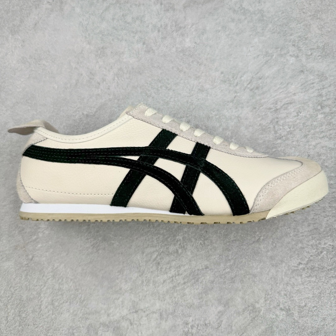 图片[6]-＃HK纯原 Asics Onitsuka Tiger MEXICO 66 亚瑟士鬼冢虎复古经典板鞋 市场最强版本 头层小羊皮加持 海外订单工厂出品 超成熟稳定的做工品控 原装全套纸板楦头开发 原汁原味 完美呈现版型 私模正确鞋底咬花纹路 一比一鞋头弧度高度鞋身弧度 绝不口嗨 细节品控鞋型随意秒杀市面 原档咬花纹路私模大底 一个单元有六个三角形 总体形拼接呈现花瓣状 官方四联吊牌 原装Ortholite轻量化鞋垫 原盒原配 质保卡 说明书 钢印防尘纸 纸板中底带钢印 乳胶组合鞋垫 支持全方位的对比专柜 产品从款式颜色造型上体现出追求舒适和细节的完美 鞋类更是推崇手工制作的严谨与完美 融舒适性与可穿性的设计风格 注重细节的完美和别致魅力 既保持稳重 又不失轻松的时尚感 尺码：36 37 37.5 38 39 39.5 40 40.5 41.5 42 42.5 43.5 44 45 46-选品中心