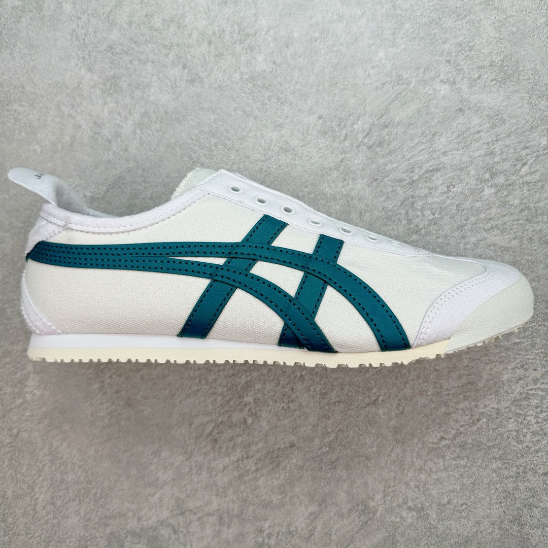 图片[7]-＃HK纯原 Asics Onitsuka Tiger MEXICO 66 亚瑟士鬼冢虎复古经典板鞋 市场最强版本 原厂牛津布加持 海外订单工厂出品 超成熟稳定的做工品控 原装全套纸板楦头开发 原汁原味 完美呈现版型 私模正确鞋底咬花纹路 一比一鞋头弧度高度鞋身弧度 绝不口嗨 细节品控鞋型随意秒杀市面 原档咬花纹路私模大底 一个单元有六个三角形 总体形拼接呈现花瓣状 官方四联吊牌 原装Ortholite轻量化鞋垫 原盒原配 质保卡 说明书 钢印防尘纸 纸板中底带钢印 乳胶组合鞋垫 支持全方位的对比专柜 产品从款式颜色造型上体现出追求舒适和细节的完美 鞋类更是推崇手工制作的严谨与完美 融舒适性与可穿性的设计风格 注重细节的完美和别致魅力 既保持稳重 又不失轻松的时尚感 尺码：36 37 37.5 38 39 39.5 40 40.5 41.5 42 42.5 43.5 44 45 46-选品中心