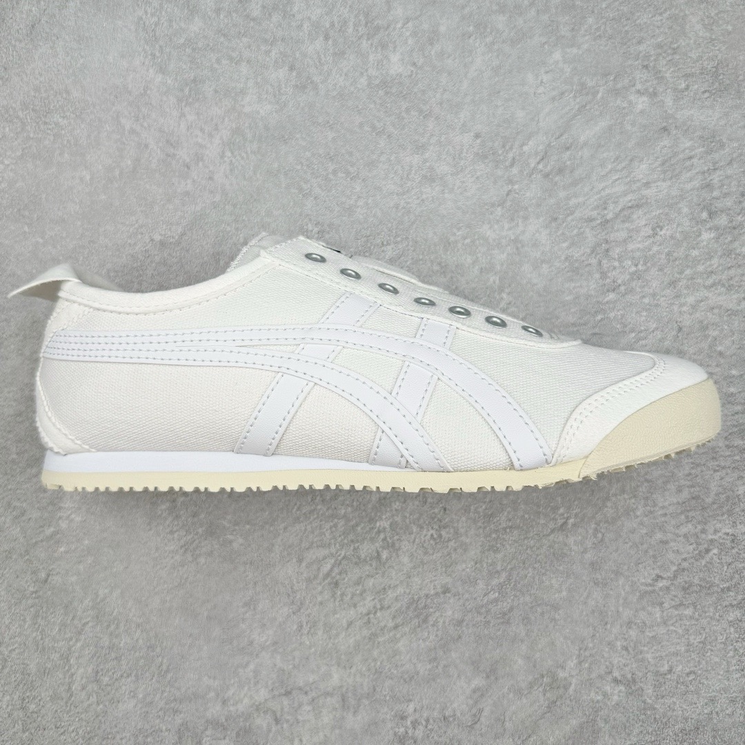 图片[6]-＃HK纯原 Asics Onitsuka Tiger MEXICO 66 亚瑟士鬼冢虎复古经典板鞋 市场最强版本 原厂牛津布加持 海外订单工厂出品 超成熟稳定的做工品控 原装全套纸板楦头开发 原汁原味 完美呈现版型 私模正确鞋底咬花纹路 一比一鞋头弧度高度鞋身弧度 绝不口嗨 细节品控鞋型随意秒杀市面 原档咬花纹路私模大底 一个单元有六个三角形 总体形拼接呈现花瓣状 官方四联吊牌 原装Ortholite轻量化鞋垫 原盒原配 质保卡 说明书 钢印防尘纸 纸板中底带钢印 乳胶组合鞋垫 支持全方位的对比专柜 产品从款式颜色造型上体现出追求舒适和细节的完美 鞋类更是推崇手工制作的严谨与完美 融舒适性与可穿性的设计风格 注重细节的完美和别致魅力 既保持稳重 又不失轻松的时尚感 尺码：36 37 37.5 38 39 39.5 40 40.5 41.5 42 42.5 43.5 44 45 46-选品中心