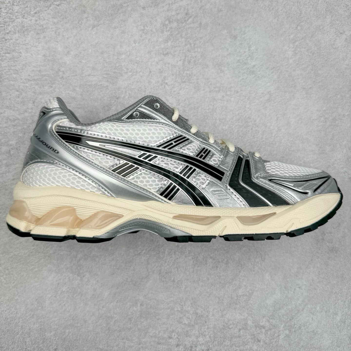 纯原 Asics Gel-Kayano K14 亚瑟士系列复古舒适织物合成革减震防滑耐磨低帮休闲跑步鞋 