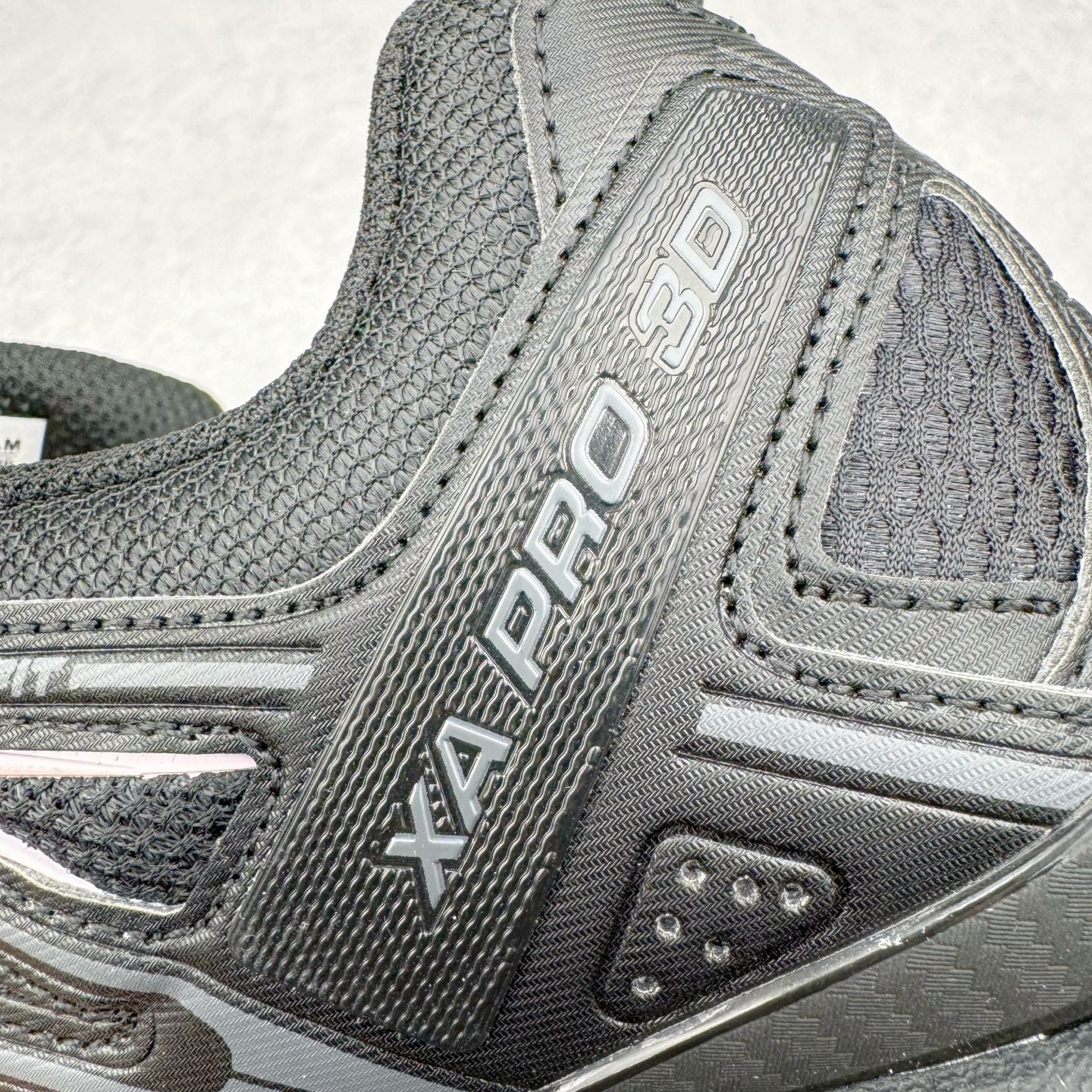 图片[12]-＃PK4.0 SALOMON XA Pro 3D ADV 萨洛蒙潮流越野机能户外功能鞋 基于市场现有版本全新升级调整改良 现阶段市场最强产物 全新主色陆续出货 大底描漆工整零瑕疵 鞋头定型弧度完 纯原外贸平台特供订单 耗时半年巨作 全套原纸板楦头开发 原厂特供网布配套加持 确保原汁原味 完美呈现版型 原档数据独家私模五层组合大底 原装Ortholite轻量化鞋垫 中底布带钢印编号 原厂TPU锁扣 进口港宝加持 后跟自然饱满 还原公司包裹性 鞋面采用SENSIFT贴合技术 全方位贴合包裹脚型 鞋跟部鞋底牵引设计 提供强大的抓地性能 更适应野外崎岖不平的道路 其3D ADVANCED CHASSIS底盘 材料轻量大化 钉齿设计更具稳定性 防护性 鞋底易磨损区运用CONTAGRIP高耐磨材料 应对城市硬质路面长距离跑考验 尺码：36 36.5 37.5 38 38.5 39 40 40.5 41 42 42.5 43 44 44.5 45-选品中心