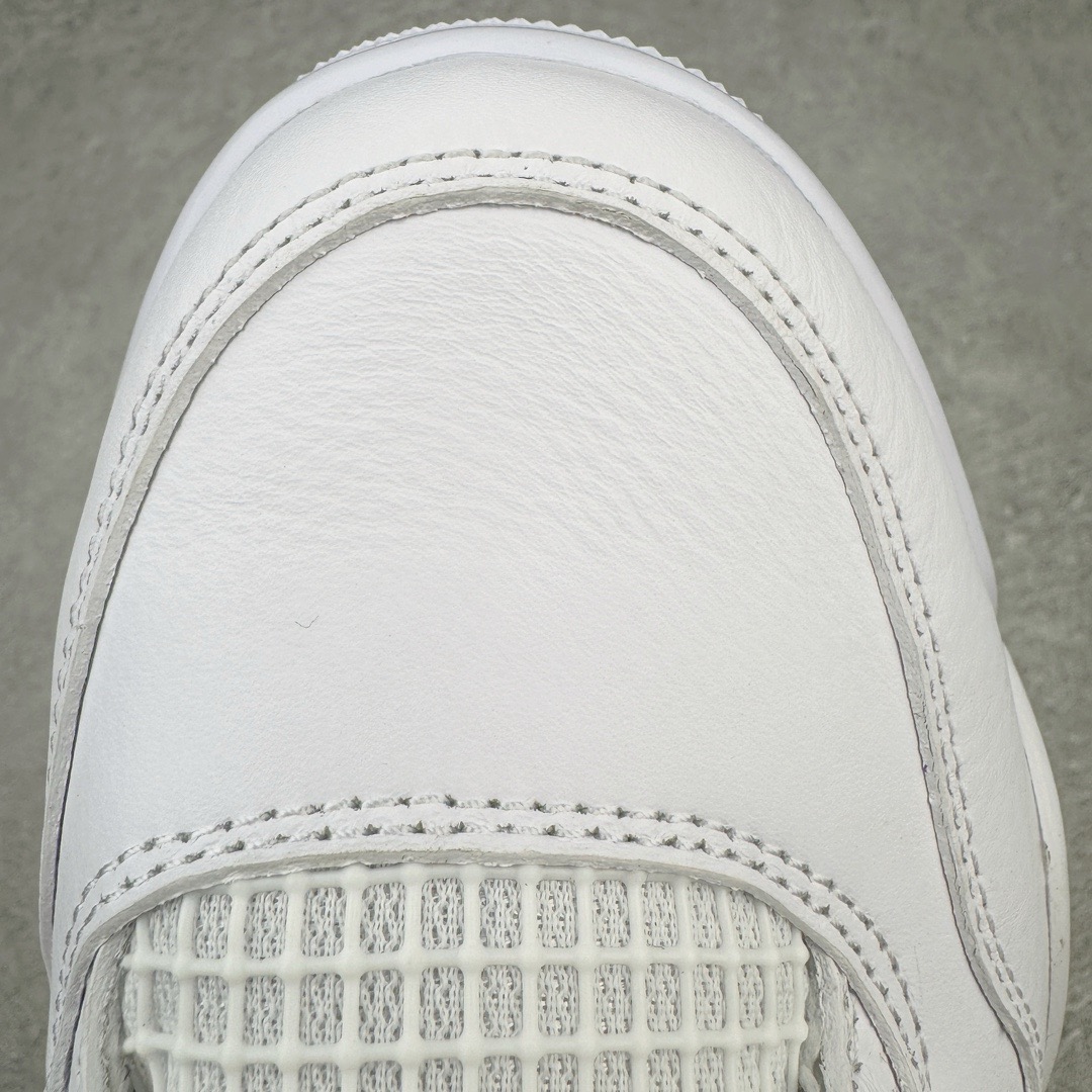 图片[15]-＃GX Air Jordan AJ4 Retro 白紫 CT8527-115 圈内最强四代 独家外贸特供尺码含 45.5 49.5 50.5 耗时半年巨作 全套原纸板楦头开发 原厂特供皮料加持 确保原汁原味 完美呈现四代版型 一比一鞋头弧度高度鞋身弧度 数据细节工艺流程均保持原鞋一致 原厂TPU网格鞋带扣 正确内里网布 菱角分明不变形无多余毛边 柔软性质感一致于原鞋 市场唯一原厂鞋扣模具 背面可见隐藏注塑口 原厂织唛标 原厂飞人电绣工艺 尾指中部跳三针 独家绑鞋带手法 印刷中底布 四线拉帮 米色美纹纸贴合固定 进口港宝加持 后跟自然饱满 全鞋荧光划线卡点 追求极致完美 每一双都是工艺品 多重QC质检 超越公司货的品控标准 实实在在的免检产品 尺码：40 40.5 41 42 42.5 43 44 44.5 45 45.5 46 47.5 48.5 49.5 50.5-选品中心