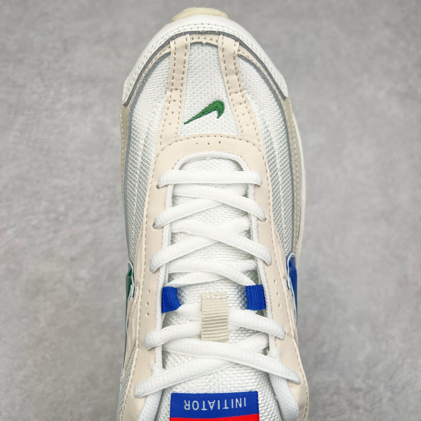 图片[4]-NK Initiator 创始者系列复古老爹鞋运动舒适复古网布合成革减震防滑耐磨低帮休闲跑步鞋 HQ1183-141 Ins爆火全新韩系古着风 回味经典 采用透气网眼鞋面和支撑覆盖层 自然运动设计的Phlyon中底用于缓冲 BRS 1000碳橡胶外底具有轻质柔韧性 牵引力和耐用性 尺码：36 36.5 37.5 38 38.5 39 40 40.5 41 42 42.5 43 44 45-选品中心