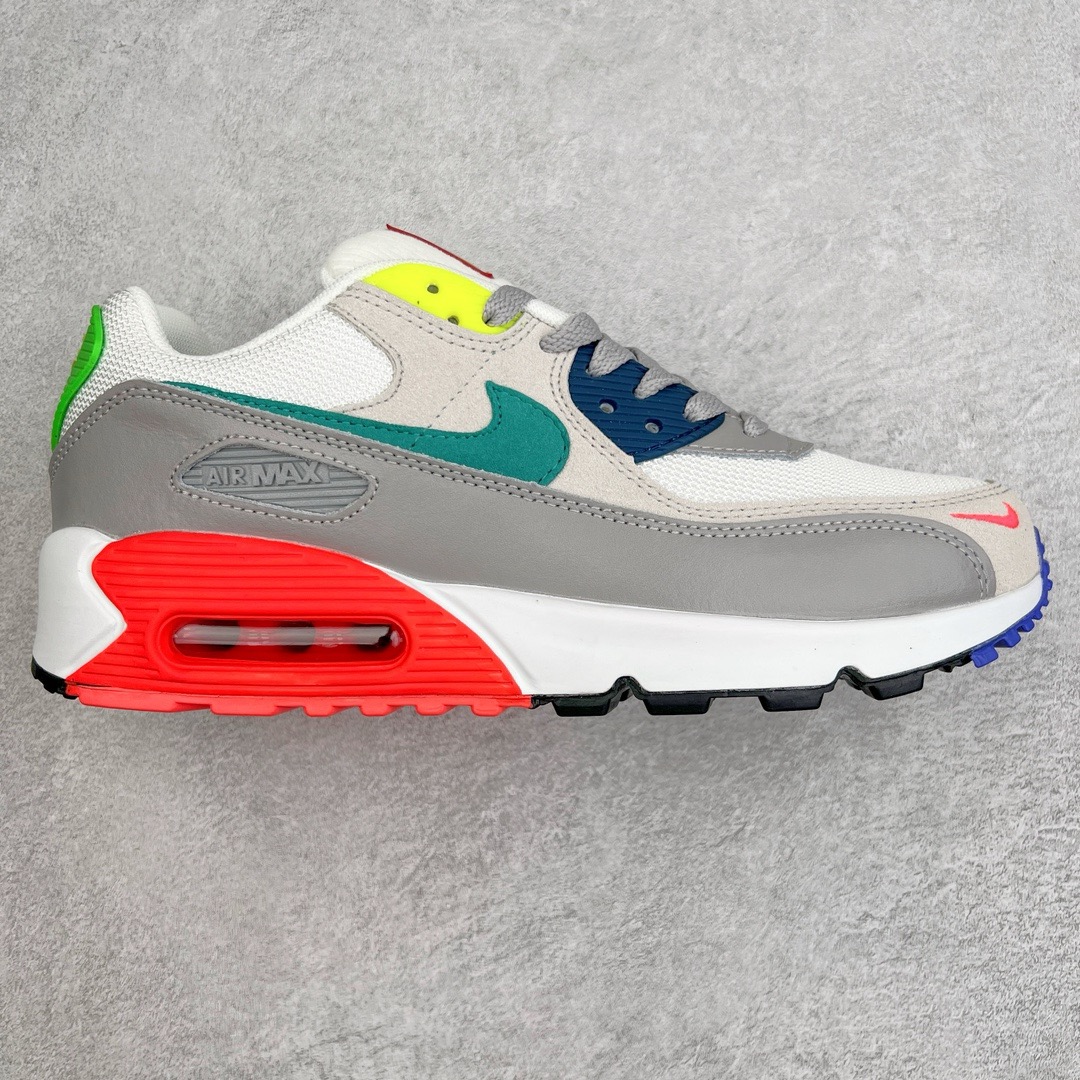 图片[9]-＃MX版 NK Air MAX 90 气垫复古减震跑步鞋 经典重温 独家陆续补货 外单专供大厂出品 品质稳定 一百余色 终端操作 Air Max 90于1990年推出 来自Air Max系列 在Air Max 1的基础上改进而得 增加了气垫面积 外型上也更为流线 最特別的就是加入了菱纹塑胶嵌板 为Air Max 90增添了许多潮流气息 皮革鞋面 造就出色耐穿性和支撑力 Max Air缓震配置搭配泡棉中底 令Air Max 90轻盈而舒适 华夫格橡胶外底 铸就Air Max 90非凡的抓地力 而Air Max 90不仅是一双跑鞋 它成功跨越了时间的演进 成为了球鞋文化与潮流圈中最熟为人知的鞋款之一 尺码：36 36.5 37.5 38 38.5 39 40 40.5 41 42 42.5 43 44 44.5 45-选品中心