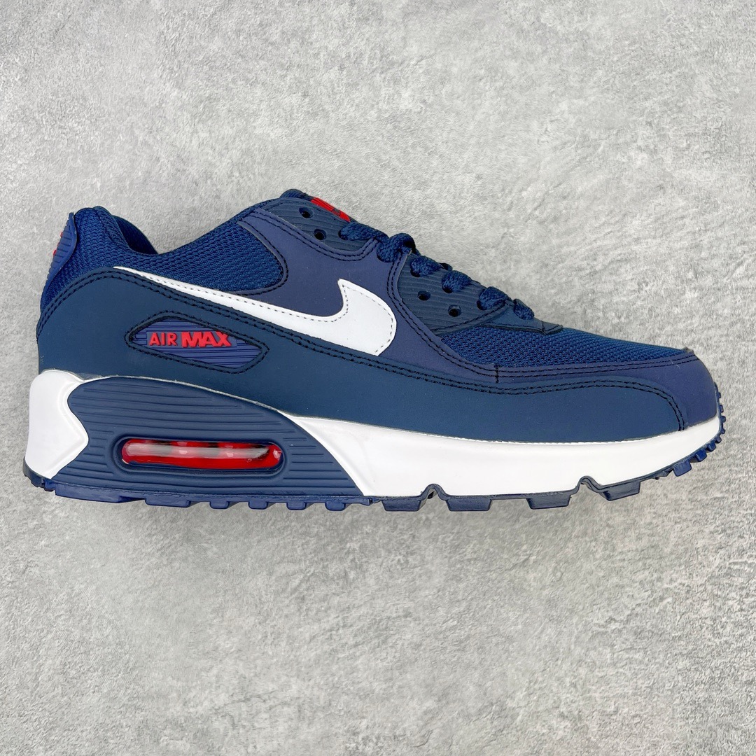 图片[3]-＃MX版 NK Air MAX 90 气垫复古减震跑步鞋 经典重温 独家陆续补货 外单专供大厂出品 品质稳定 一百余色 终端操作 Air Max 90于1990年推出 来自Air Max系列 在Air Max 1的基础上改进而得 增加了气垫面积 外型上也更为流线 最特別的就是加入了菱纹塑胶嵌板 为Air Max 90增添了许多潮流气息 皮革鞋面 造就出色耐穿性和支撑力 Max Air缓震配置搭配泡棉中底 令Air Max 90轻盈而舒适 华夫格橡胶外底 铸就Air Max 90非凡的抓地力 而Air Max 90不仅是一双跑鞋 它成功跨越了时间的演进 成为了球鞋文化与潮流圈中最熟为人知的鞋款之一 尺码：36 36.5 37.5 38 38.5 39 40 40.5 41 42 42.5 43 44 44.5 45-选品中心