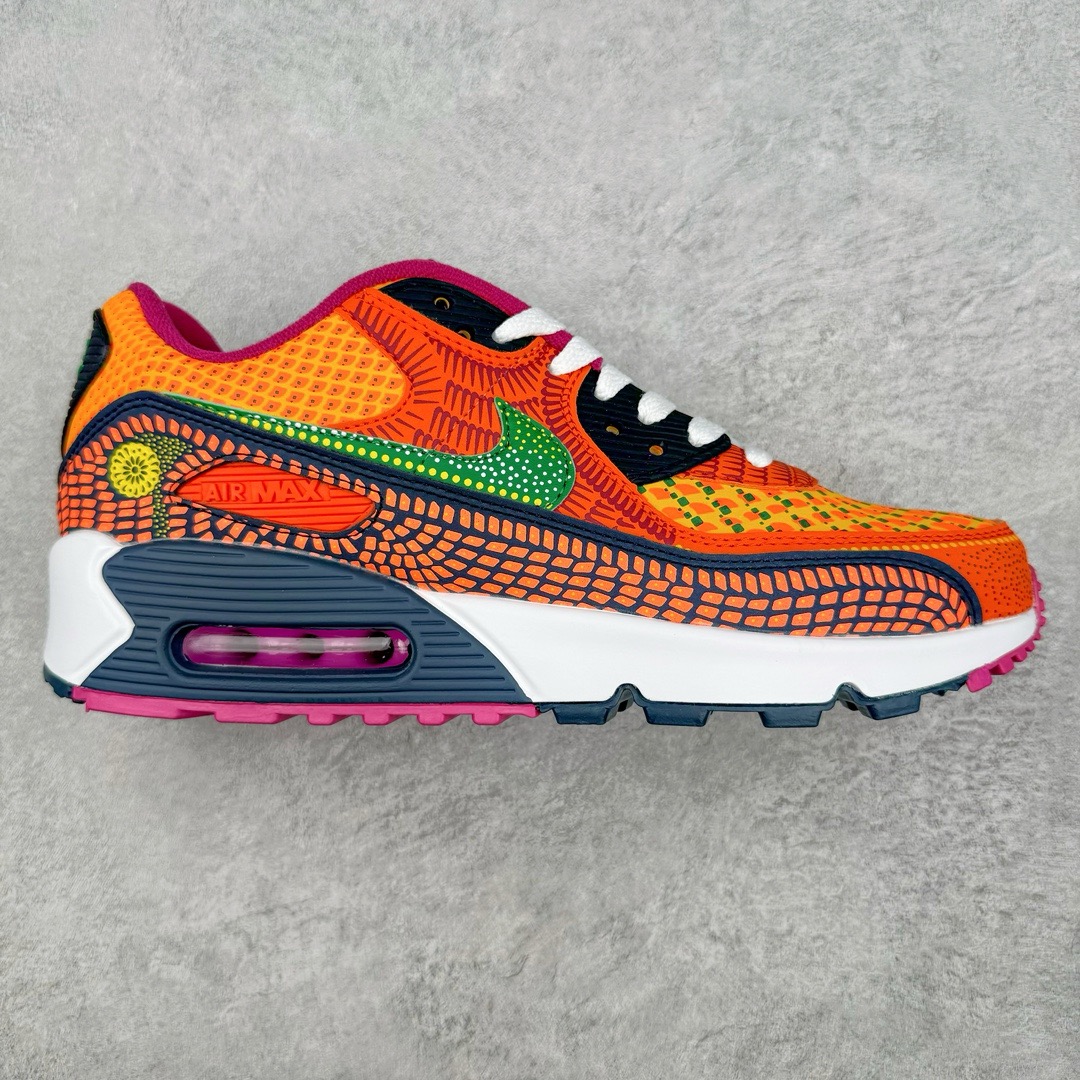 图片[2]-＃MX版 NK Air MAX 90 气垫复古减震跑步鞋 经典重温 独家陆续补货 外单专供大厂出品 品质稳定 一百余色 终端操作 Air Max 90于1990年推出 来自Air Max系列 在Air Max 1的基础上改进而得 增加了气垫面积 外型上也更为流线 最特別的就是加入了菱纹塑胶嵌板 为Air Max 90增添了许多潮流气息 皮革鞋面 造就出色耐穿性和支撑力 Max Air缓震配置搭配泡棉中底 令Air Max 90轻盈而舒适 华夫格橡胶外底 铸就Air Max 90非凡的抓地力 而Air Max 90不仅是一双跑鞋 它成功跨越了时间的演进 成为了球鞋文化与潮流圈中最熟为人知的鞋款之一 尺码：36 36.5 37.5 38 38.5 39 40 40.5 41 42 42.5 43 44 44.5 45-选品中心