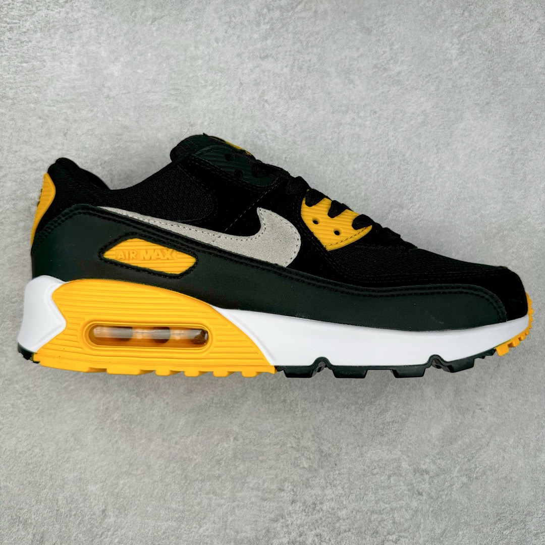 图片[9]-＃MX版 NK Air MAX 90 气垫复古减震跑步鞋 经典重温 独家陆续补货 外单专供大厂出品 品质稳定 一百余色 终端操作 Air Max 90于1990年推出 来自Air Max系列 在Air Max 1的基础上改进而得 增加了气垫面积 外型上也更为流线 最特別的就是加入了菱纹塑胶嵌板 为Air Max 90增添了许多潮流气息 皮革鞋面 造就出色耐穿性和支撑力 Max Air缓震配置搭配泡棉中底 令Air Max 90轻盈而舒适 华夫格橡胶外底 铸就Air Max 90非凡的抓地力 而Air Max 90不仅是一双跑鞋 它成功跨越了时间的演进 成为了球鞋文化与潮流圈中最熟为人知的鞋款之一 尺码：36 36.5 37.5 38 38.5 39 40 40.5 41 42 42.5 43 44 44.5 45-选品中心