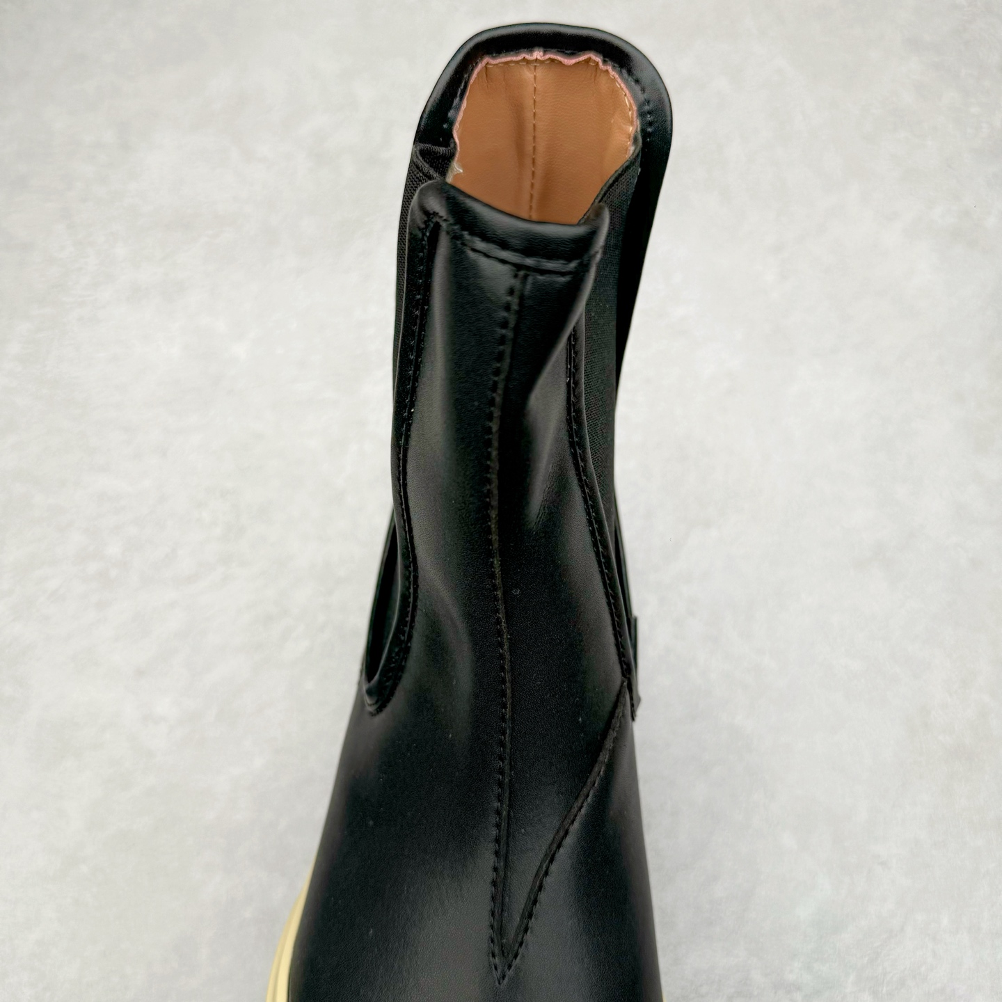 图片[5]-Marni Pablo Leather Mary Jane Sneaker 意大利奢侈品品牌-玛尼·巴勃罗·玛丽珍系列高帮松糕厚底百搭魔术贴大头增高板鞋 女鞋广东原产#采用软质粒面牛剖革鞋面材质#内里水染牛皮及乳胶脚垫#内嵌PU乳胶缓震脚垫#外置4.0cm厘米增高防滑耐磨TPR橡胶大底❗赵露思宋祖儿同款爆款大头鞋！尺码：35-40-选品中心