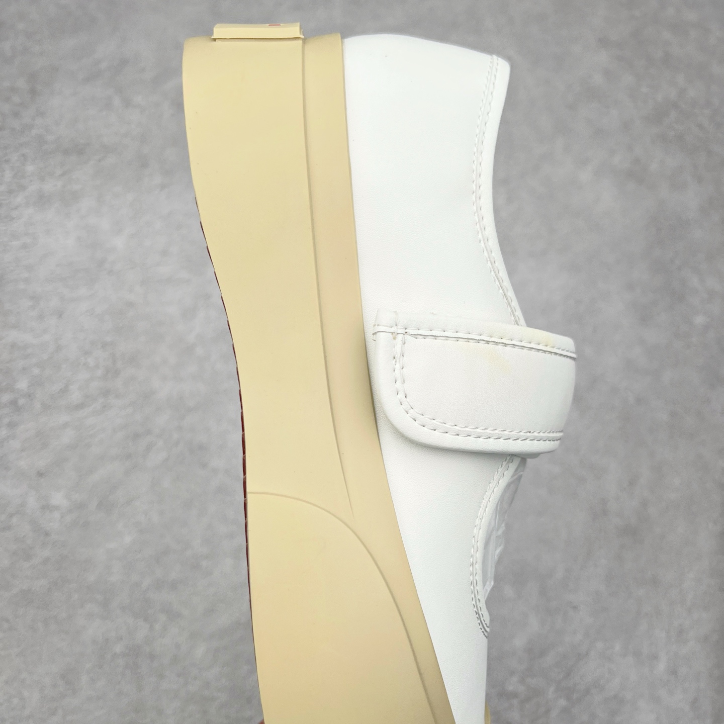 图片[6]-Marni Pablo Leather Mary Jane Sneaker 意大利奢侈品品牌-玛尼·巴勃罗·玛丽珍系列低帮松糕厚底百搭魔术贴大头增高板鞋 女鞋广东原产#采用软质粒面牛剖革鞋面材质#内里水染牛皮及乳胶脚垫#内嵌PU乳胶缓震脚垫#外置4.0cm厘米增高防滑耐磨TPR橡胶大底❗赵露思宋祖儿同款爆款大头鞋！尺码：35-40-选品中心