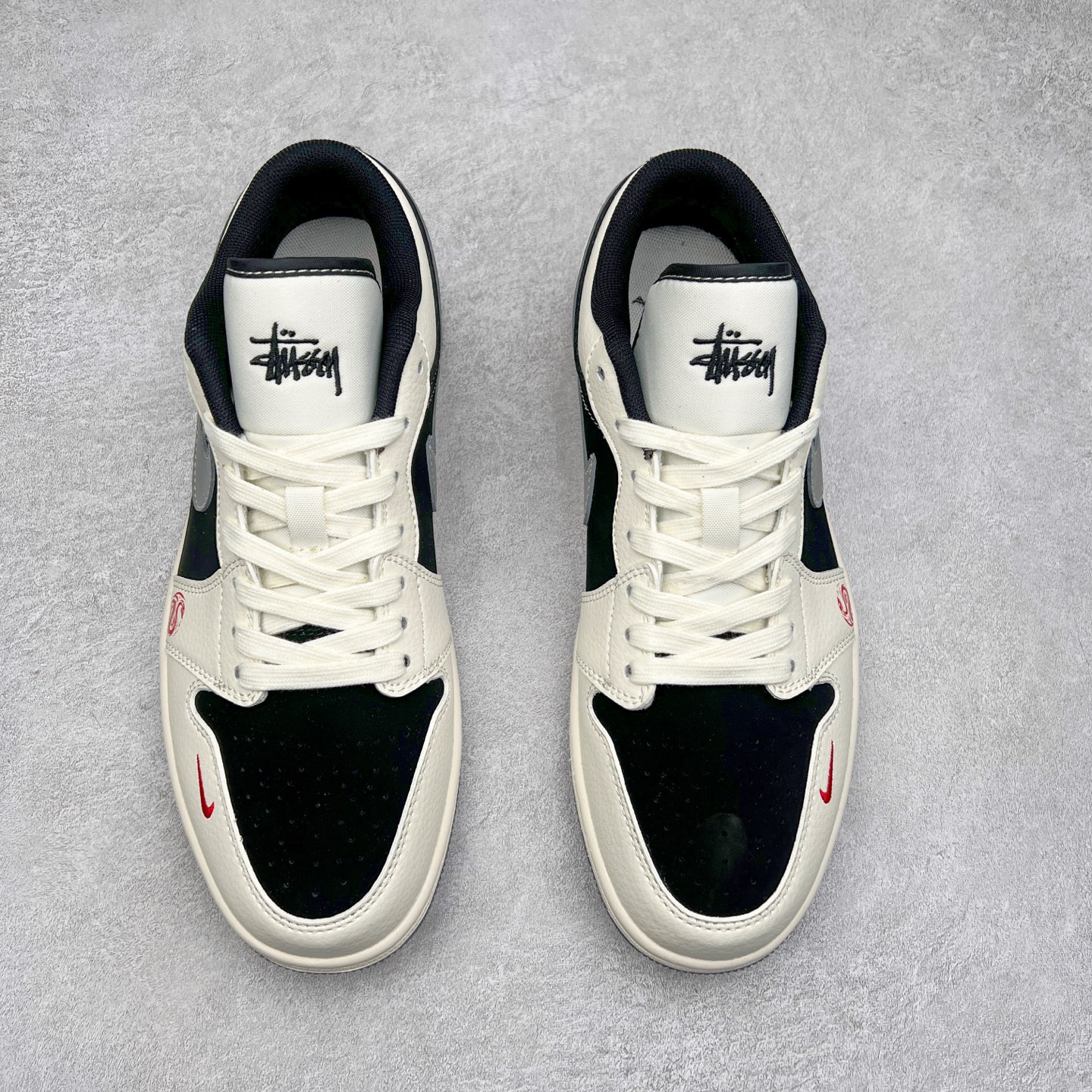 图片[2]-Air Jordan AJ1 Low 低帮定制 XX3318-509 原厂内置气垫魔块 A模大底 头层小牛皮 鞋舌AJ原厂专用牛津布+AJ专用反口珍珠布+原厂无杂质高弹内里海棉+特殊封边弹力鞋带 尺码：36 36.5 37.5 38 38.5 39 40 40.5 41 42 42.5 43 44 44.5 45 46 47.5-选品中心