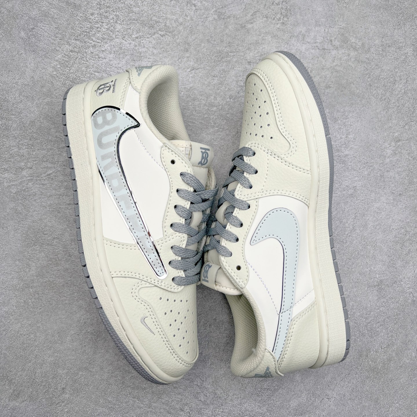 图片[3]-TS x Air Jordan AJ1 Low 倒钩低帮联名定制配色 DM7866-022 原厂内置气垫魔块 A模大底 头层小牛皮 鞋舌AJ原厂专用牛津布+AJ专用反口珍珠布+原厂无杂质高弹内里海棉+特殊封边弹力鞋带 尺码：36 36.5 37.5 38 38.5 39 40 40.5 41 42 42.5 43 44 44.5 45 46 47.5-选品中心