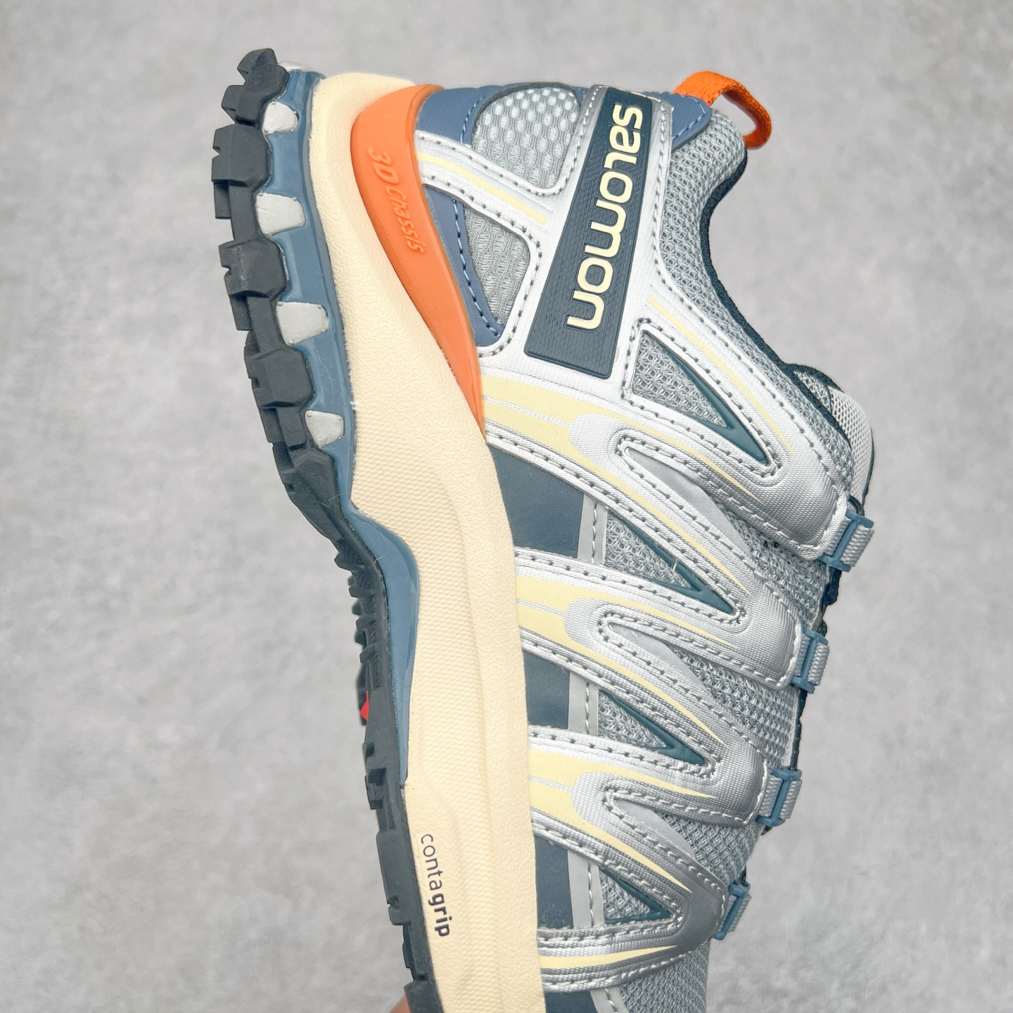 图片[6]-＃C版 SALOMON XA Pro 3D ADV 萨洛蒙潮流越野机能户外功能鞋 纯原外贸平台特供订单 耗时半年巨作 全套原纸板楦头开发 原厂特供网布配套加持 确保原汁原味 完美呈现版型 原档数据独家私模五层组合大底 原装Ortholite轻量化鞋垫 中底布带钢印编号 原厂TPU锁扣 进口港宝加持 后跟自然饱满 还原公司包裹性 鞋面采用SENSIFT贴合技术 全方位贴合包裹脚型 鞋跟部鞋底牵引设计 提供强大的抓地性能 更适应野外崎岖不平的道路 其3D ADVANCED CHASSIS底盘 材料轻量大化 钉齿设计更具稳定性 防护性 鞋底易磨损区运用CONTAGRIP高耐磨材料 应对城市硬质路面长距离跑考验 尺码：36 36.5 37.5 38 38.5 39 40 40.5 41 42 42.5 43 44 44.5 45-选品中心