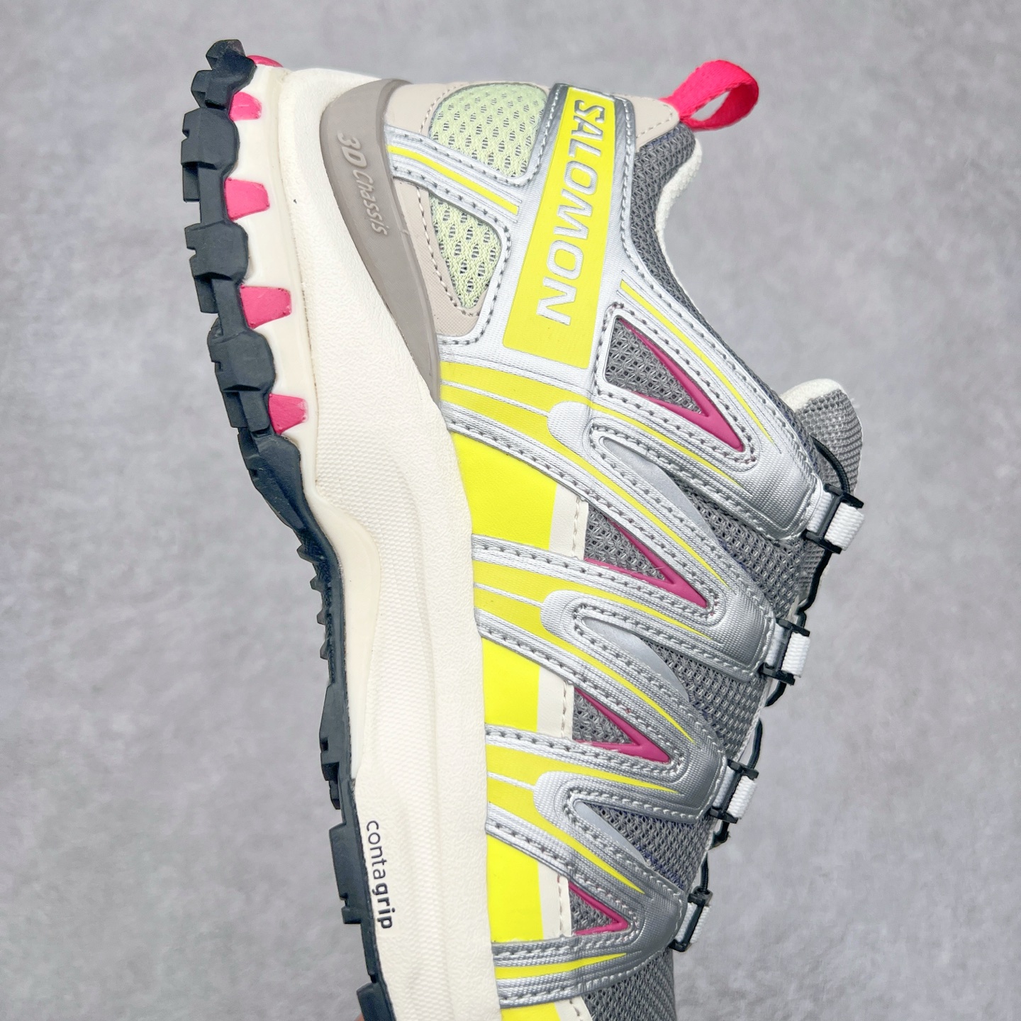 图片[6]-＃C版 SALOMON XA Pro 3D ADV 萨洛蒙潮流越野机能户外功能鞋 纯原外贸平台特供订单 耗时半年巨作 全套原纸板楦头开发 原厂特供网布配套加持 确保原汁原味 完美呈现版型 原档数据独家私模五层组合大底 原装Ortholite轻量化鞋垫 中底布带钢印编号 原厂TPU锁扣 进口港宝加持 后跟自然饱满 还原公司包裹性 鞋面采用SENSIFT贴合技术 全方位贴合包裹脚型 鞋跟部鞋底牵引设计 提供强大的抓地性能 更适应野外崎岖不平的道路 其3D ADVANCED CHASSIS底盘 材料轻量大化 钉齿设计更具稳定性 防护性 鞋底易磨损区运用CONTAGRIP高耐磨材料 应对城市硬质路面长距离跑考验 尺码：36 36.5 37.5 38 38.5 39 40 40.5 41 42 42.5 43 44 44.5 45-选品中心