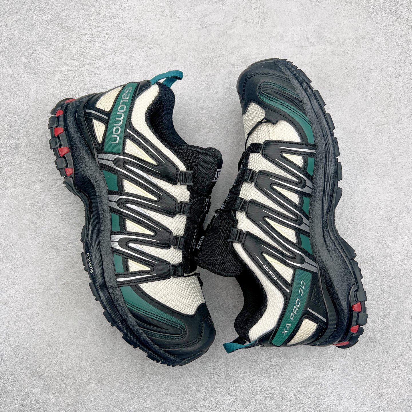图片[3]-＃C版 SALOMON XA Pro 3D ADV 萨洛蒙潮流越野机能户外功能鞋 纯原外贸平台特供订单 耗时半年巨作 全套原纸板楦头开发 原厂特供网布配套加持 确保原汁原味 完美呈现版型 原档数据独家私模五层组合大底 原装Ortholite轻量化鞋垫 中底布带钢印编号 原厂TPU锁扣 进口港宝加持 后跟自然饱满 还原公司包裹性 鞋面采用SENSIFT贴合技术 全方位贴合包裹脚型 鞋跟部鞋底牵引设计 提供强大的抓地性能 更适应野外崎岖不平的道路 其3D ADVANCED CHASSIS底盘 材料轻量大化 钉齿设计更具稳定性 防护性 鞋底易磨损区运用CONTAGRIP高耐磨材料 应对城市硬质路面长距离跑考验 尺码：36 36.5 37.5 38 38.5 39 40 40.5 41 42 42.5 43 44 44.5 45-选品中心