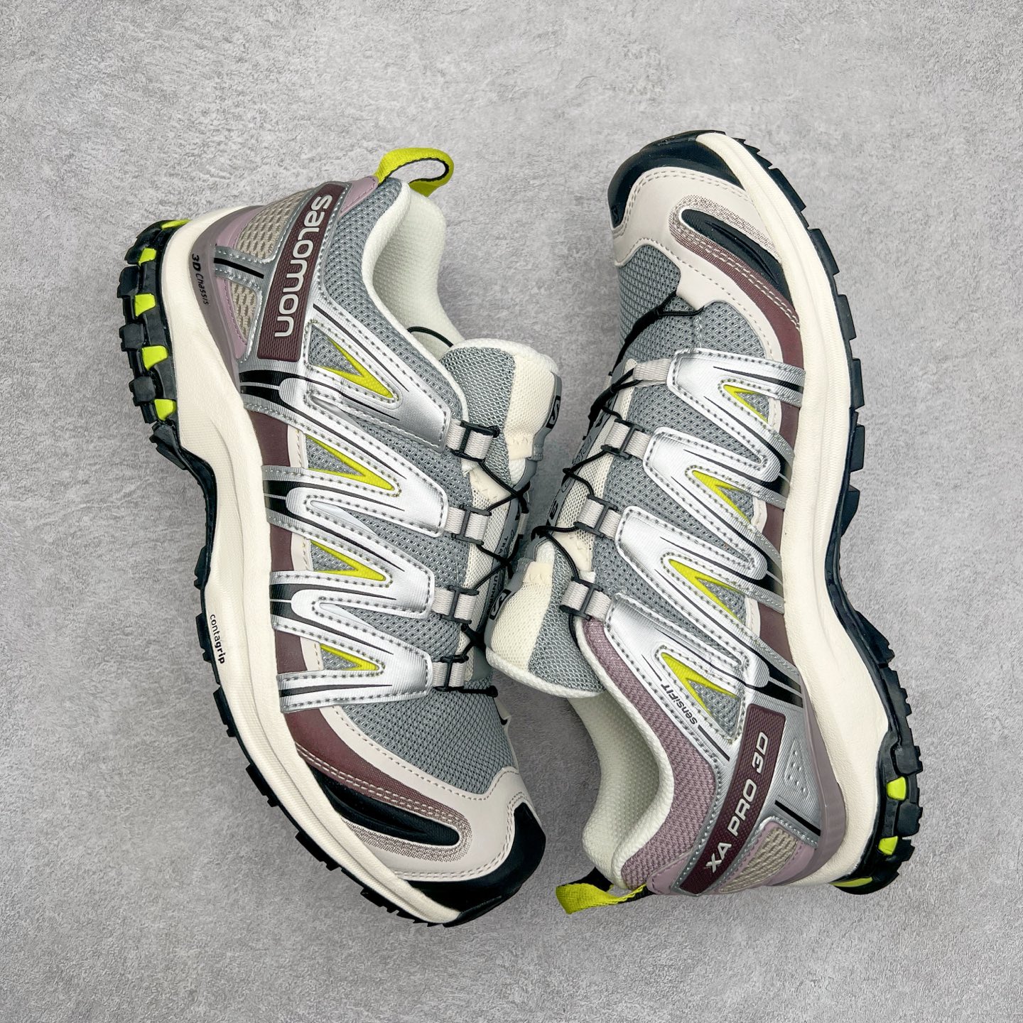 图片[3]-＃C版 SALOMON XA Pro 3D ADV 萨洛蒙潮流越野机能户外功能鞋 纯原外贸平台特供订单 耗时半年巨作 全套原纸板楦头开发 原厂特供网布配套加持 确保原汁原味 完美呈现版型 原档数据独家私模五层组合大底 原装Ortholite轻量化鞋垫 中底布带钢印编号 原厂TPU锁扣 进口港宝加持 后跟自然饱满 还原公司包裹性 鞋面采用SENSIFT贴合技术 全方位贴合包裹脚型 鞋跟部鞋底牵引设计 提供强大的抓地性能 更适应野外崎岖不平的道路 其3D ADVANCED CHASSIS底盘 材料轻量大化 钉齿设计更具稳定性 防护性 鞋底易磨损区运用CONTAGRIP高耐磨材料 应对城市硬质路面长距离跑考验 尺码：36 36.5 37.5 38 38.5 39 40 40.5 41 42 42.5 43 44 44.5 45-选品中心